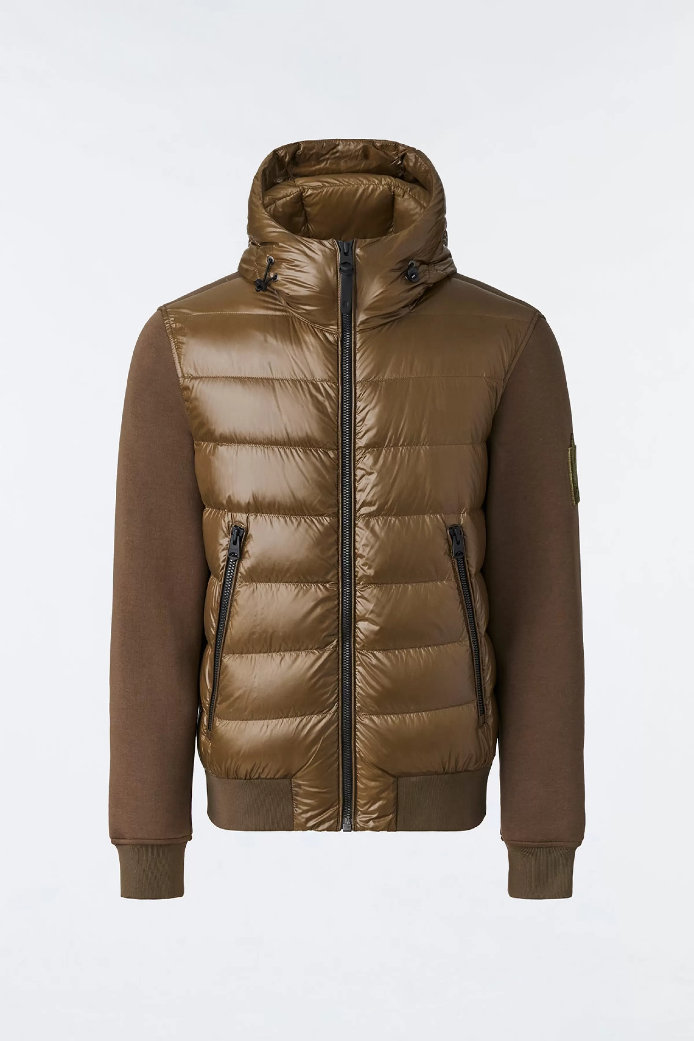 Frank, Double-face Jersey Bomber Jacket With Hood For Men | ® US | Mackage Discount