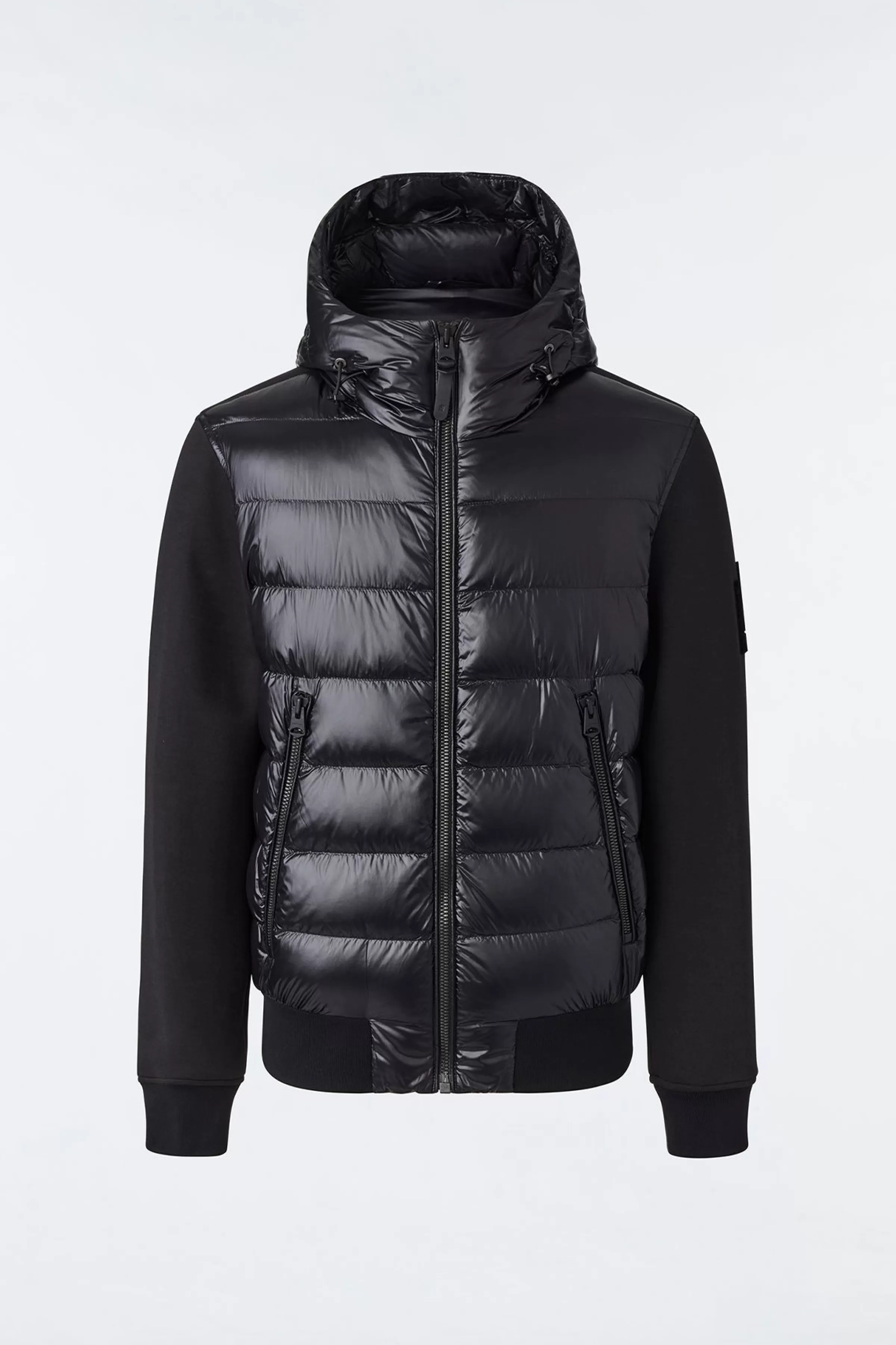 Frank, Double-face Jersey Bomber Jacket With Hood For Men | ® US | Mackage Discount
