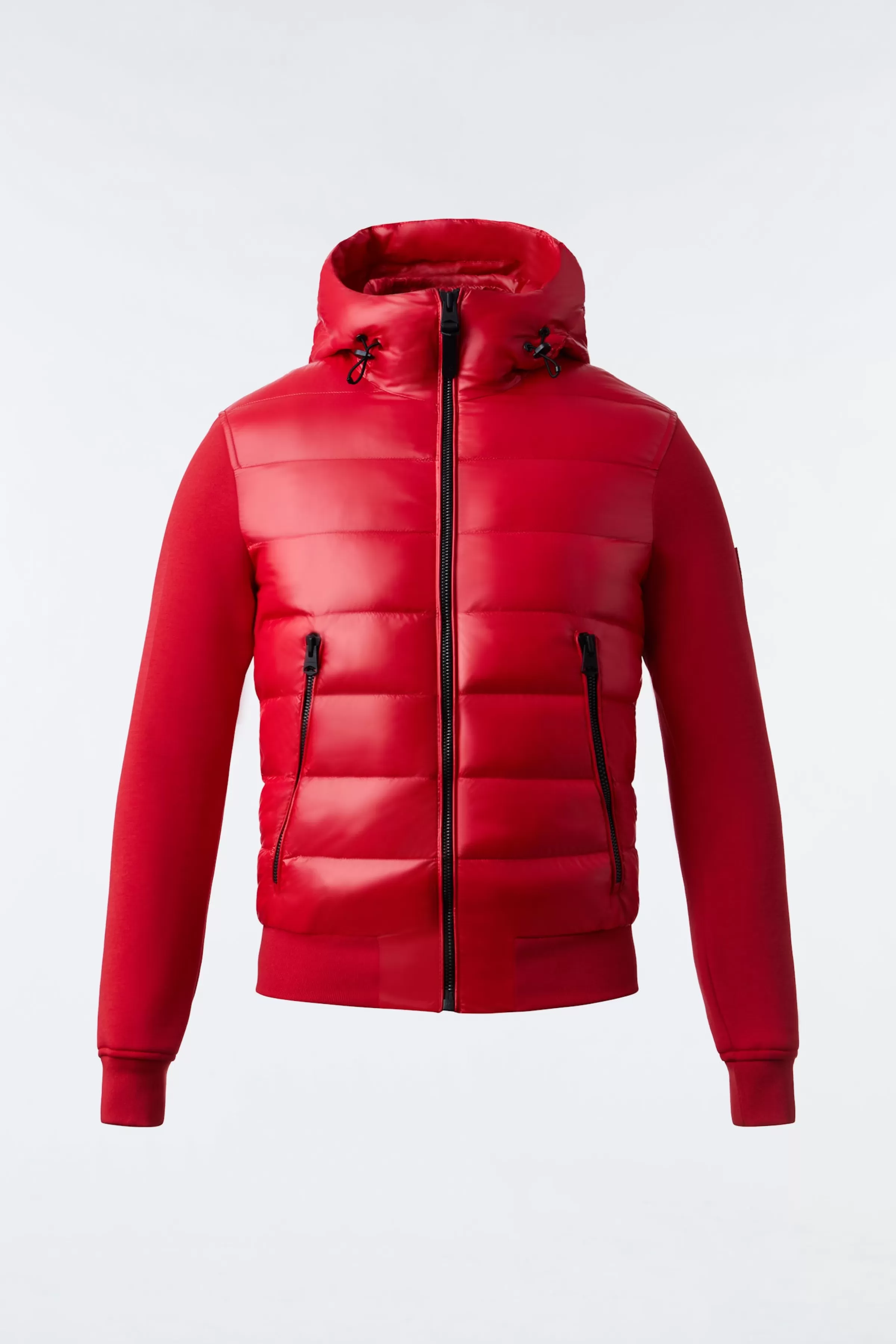 Frank, Double-face Jersey Bomber Jacket With Hood For Men | ® US | Mackage Discount