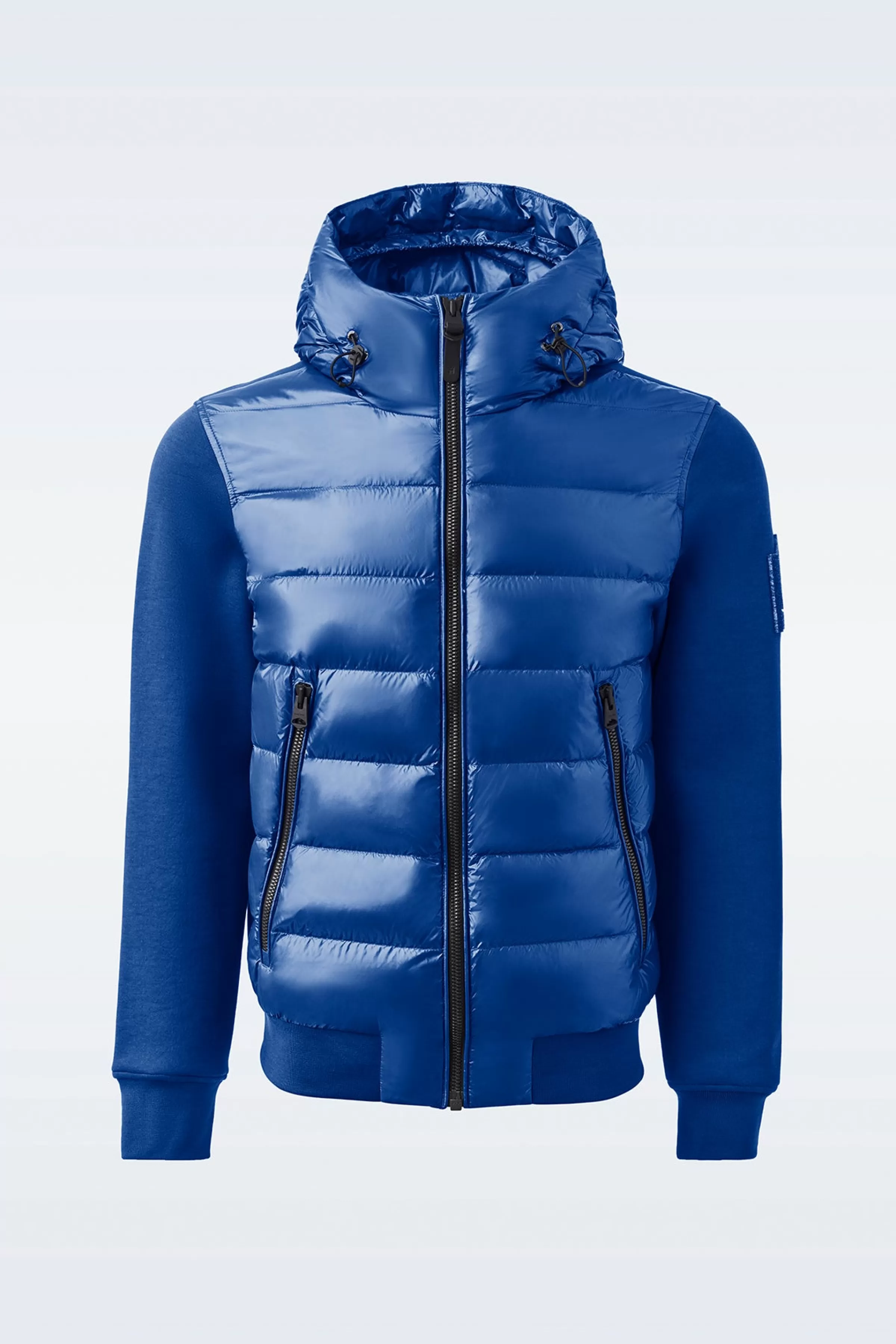 Frank, Double-face Jersey Bomber Jacket With Hood For Men | ® US | Mackage Discount