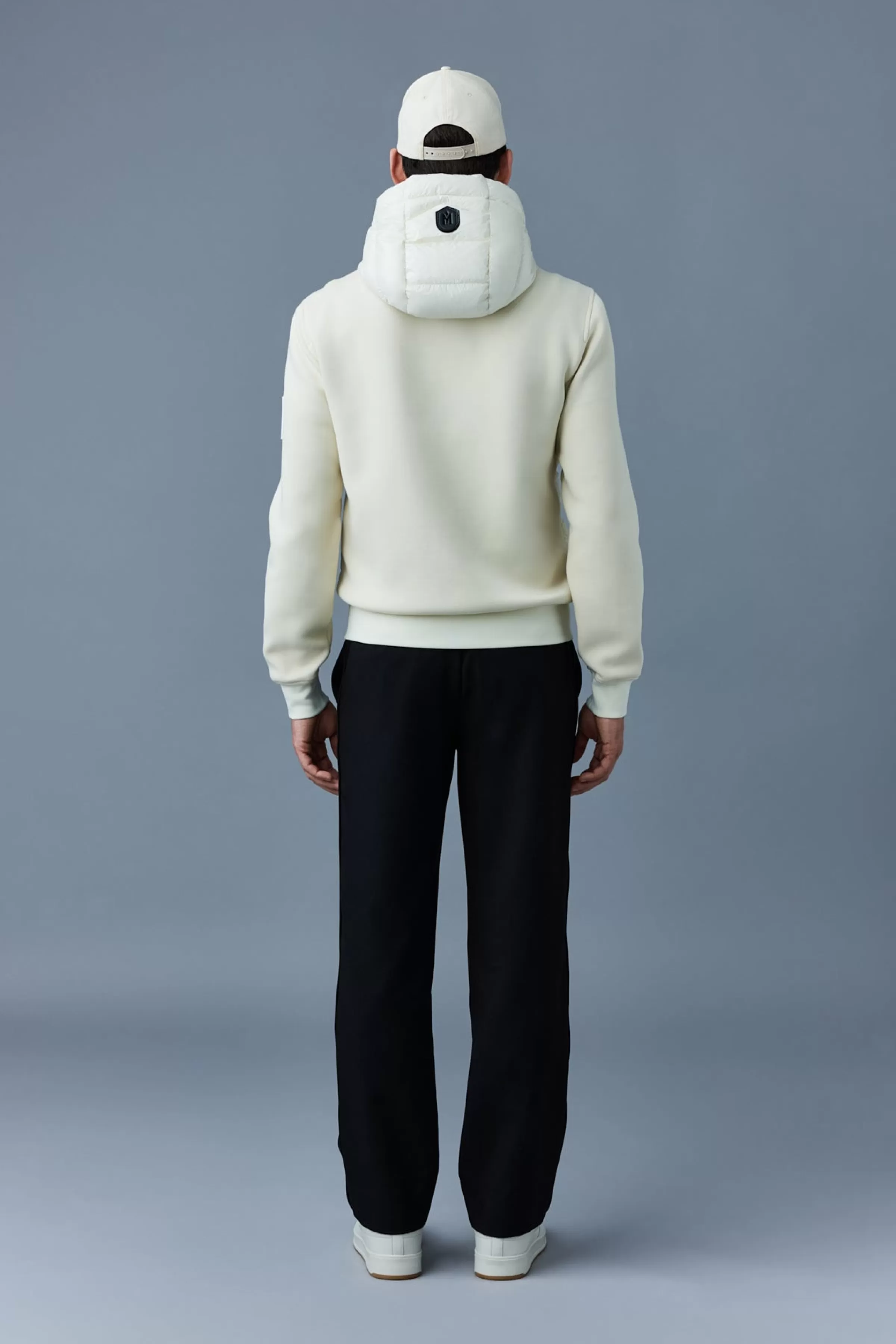 Frank, Double-face Jersey Bomber Jacket With Hood For Men | ® US | Mackage Discount