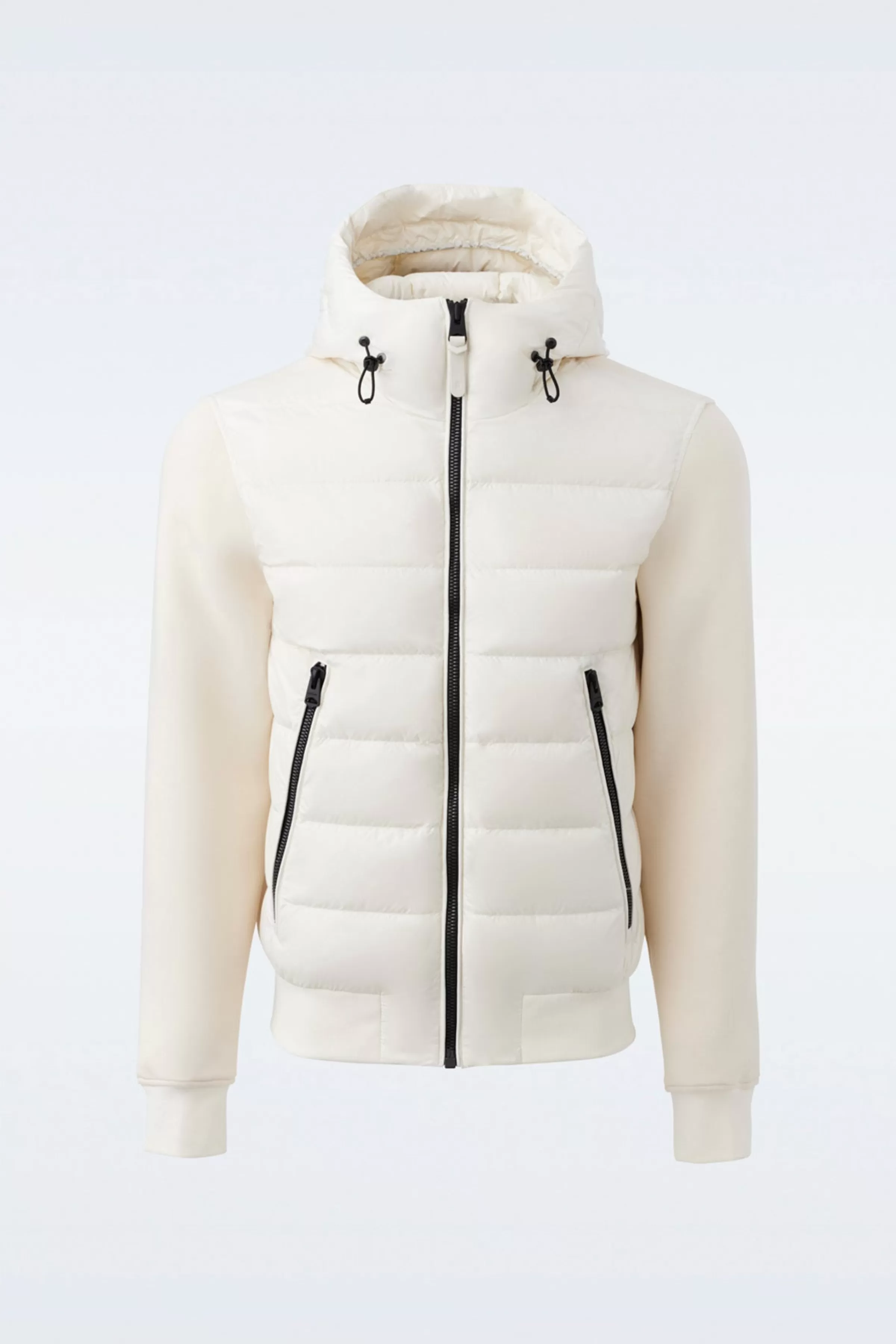 Frank, Double-face Jersey Bomber Jacket With Hood For Men | ® US | Mackage Discount