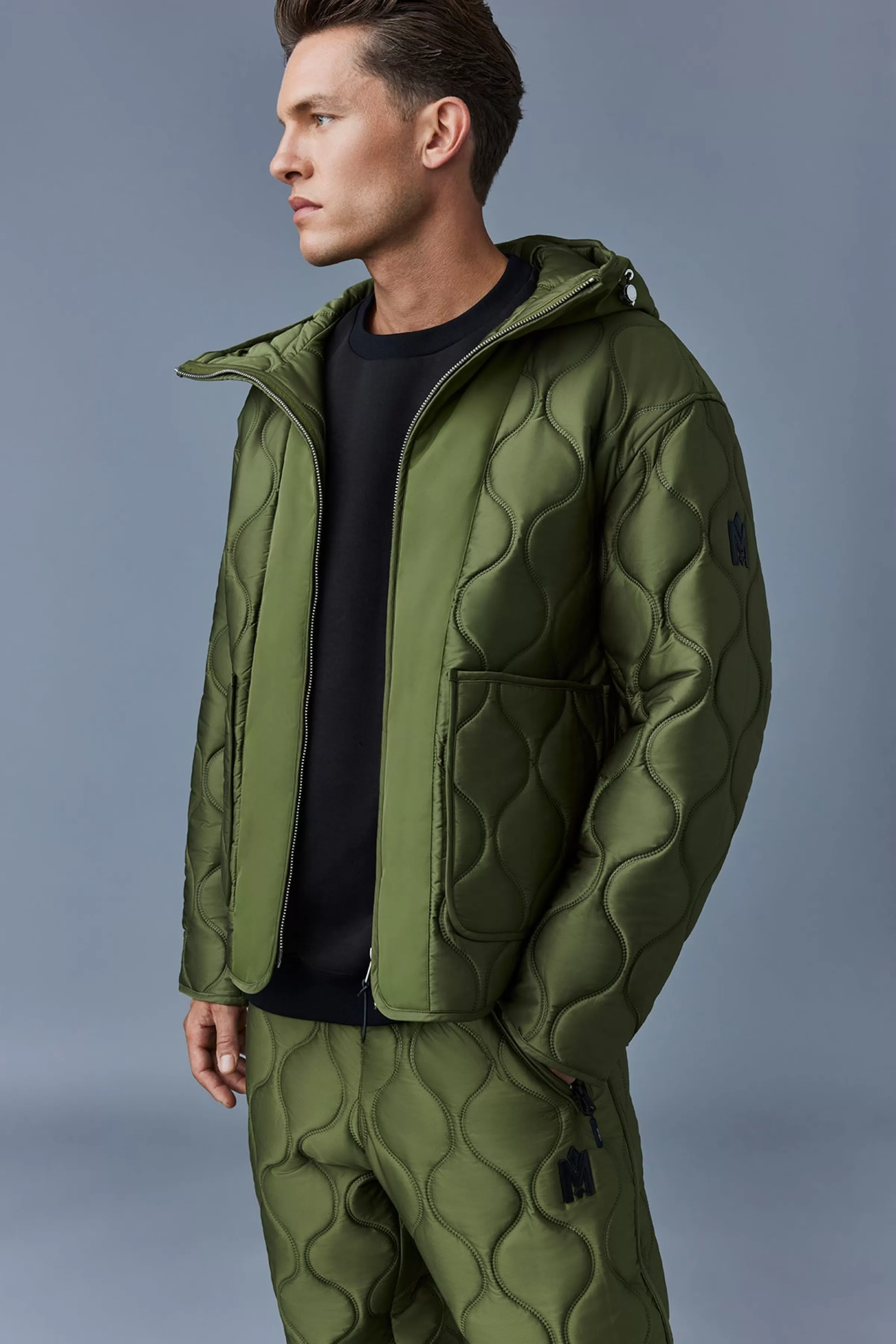 Gerry, Heritage Heat Stamp Quilted Jacket For Men | ® US | Mackage Fashion