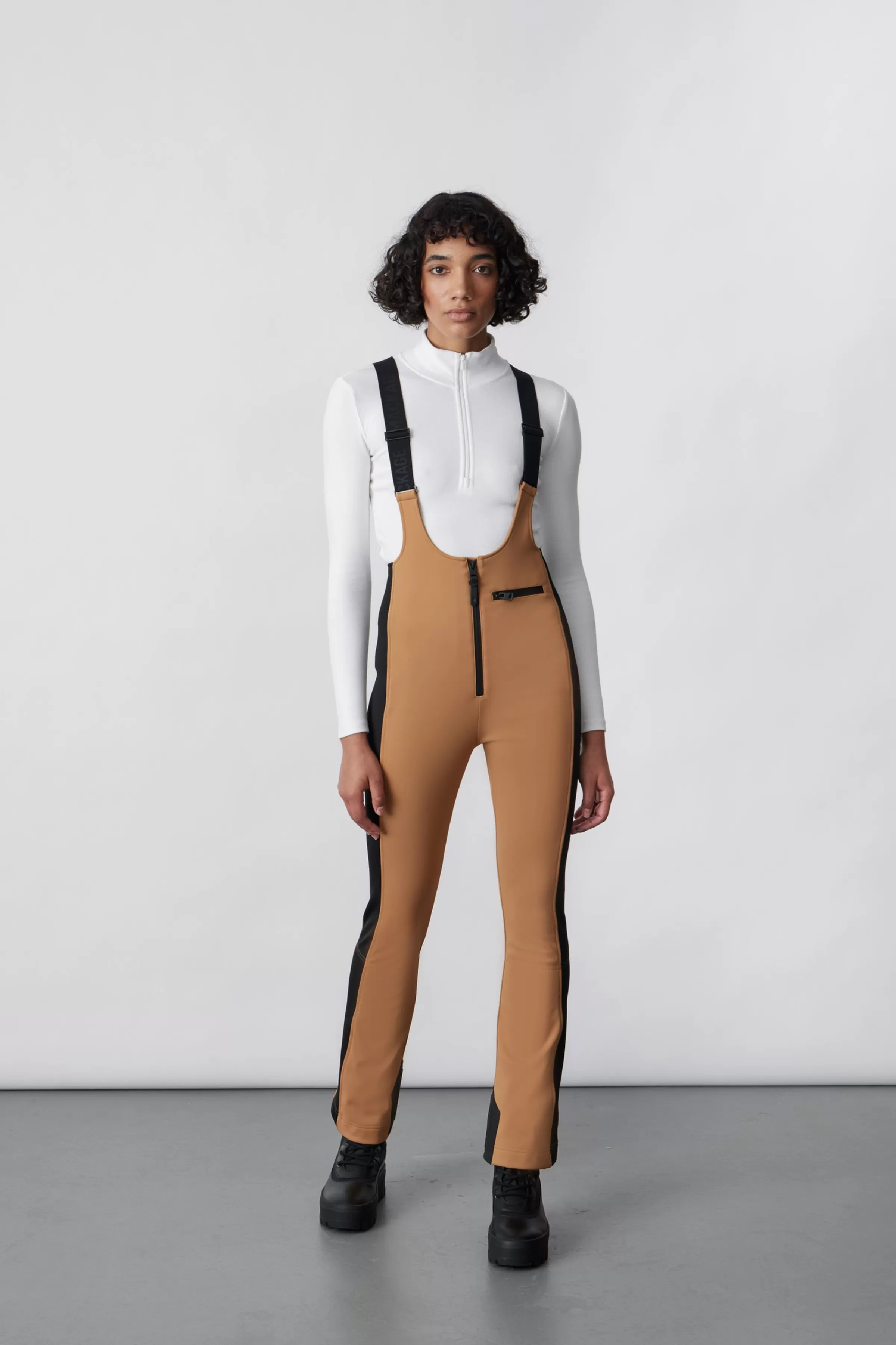 Gia, Agile-360 Fitted Ski Pants With Suspenders For Ladies | ® US | Mackage Cheap