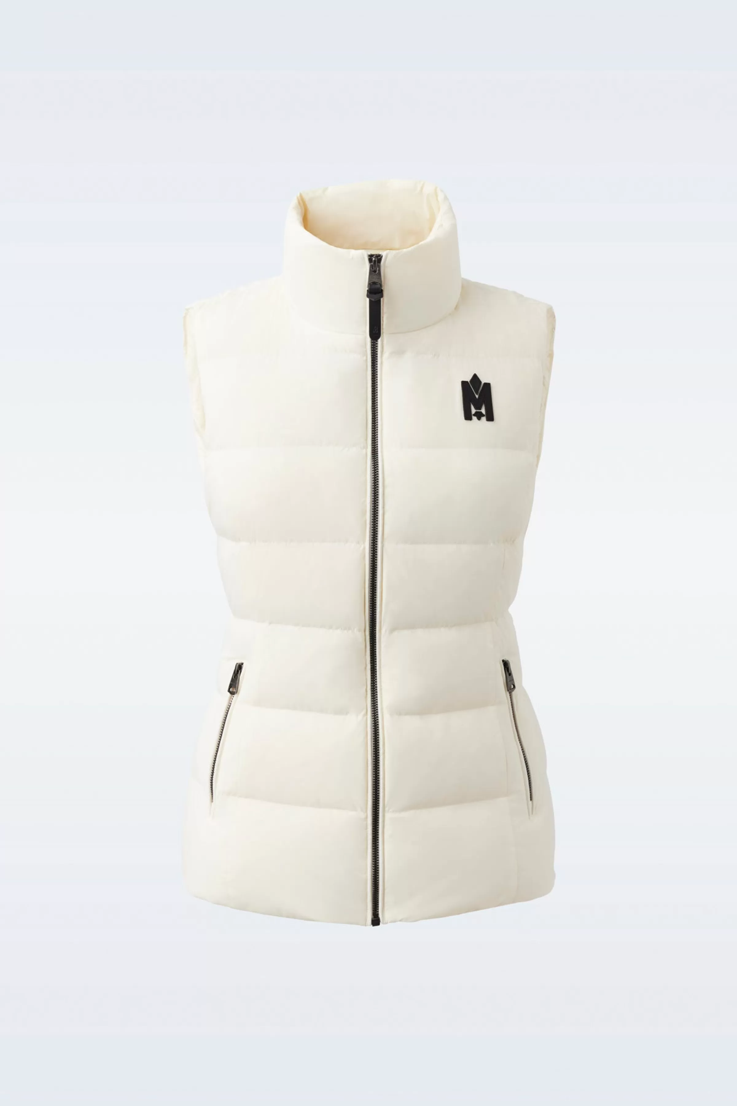 Gisela Stretch Light Down Vest With Stand Collar For Women | ® US | Mackage Store