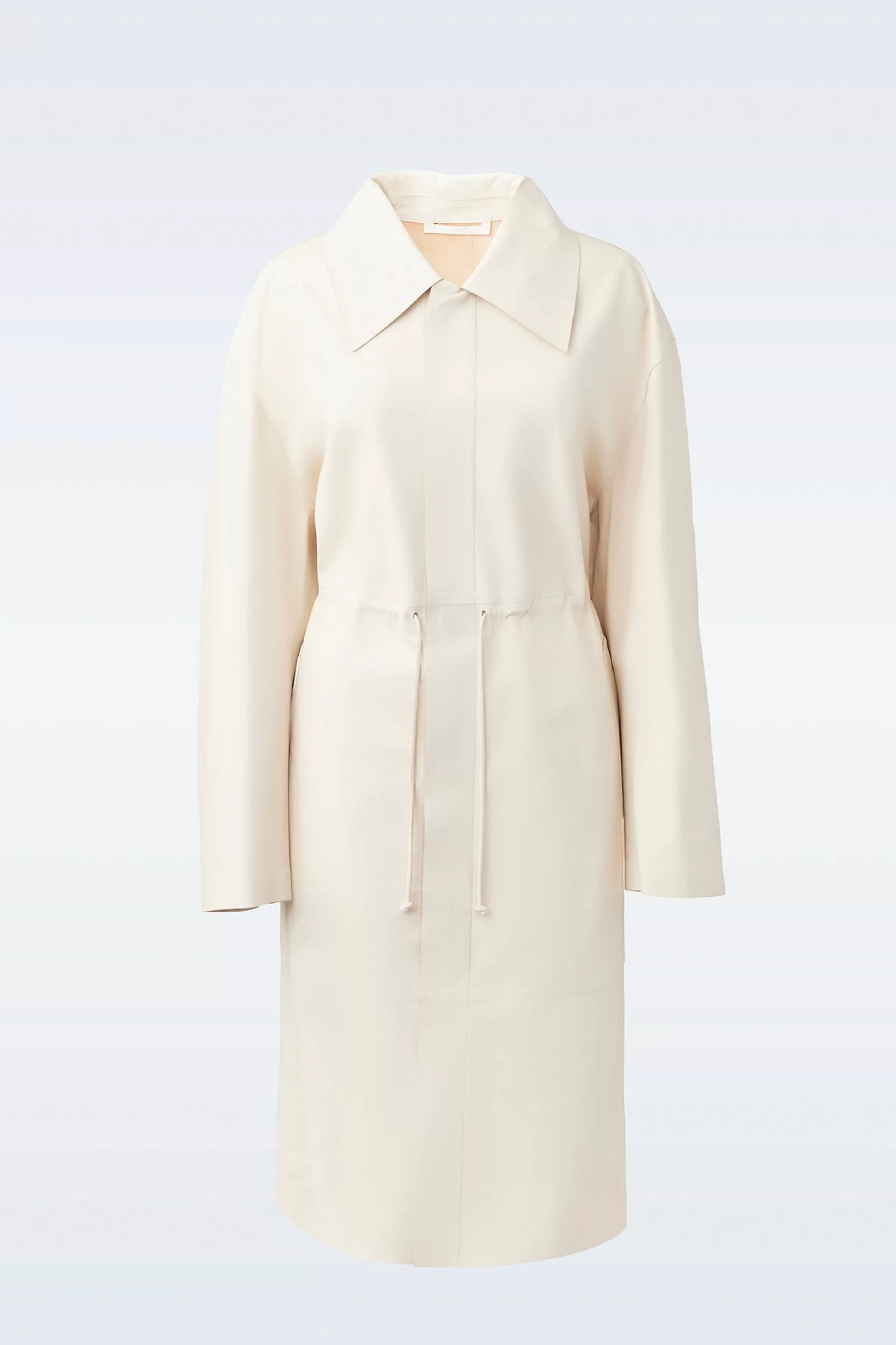 Glory, Calfskin Trench Coat With Waist Drawcord For Ladies | ® US | Mackage Flash Sale