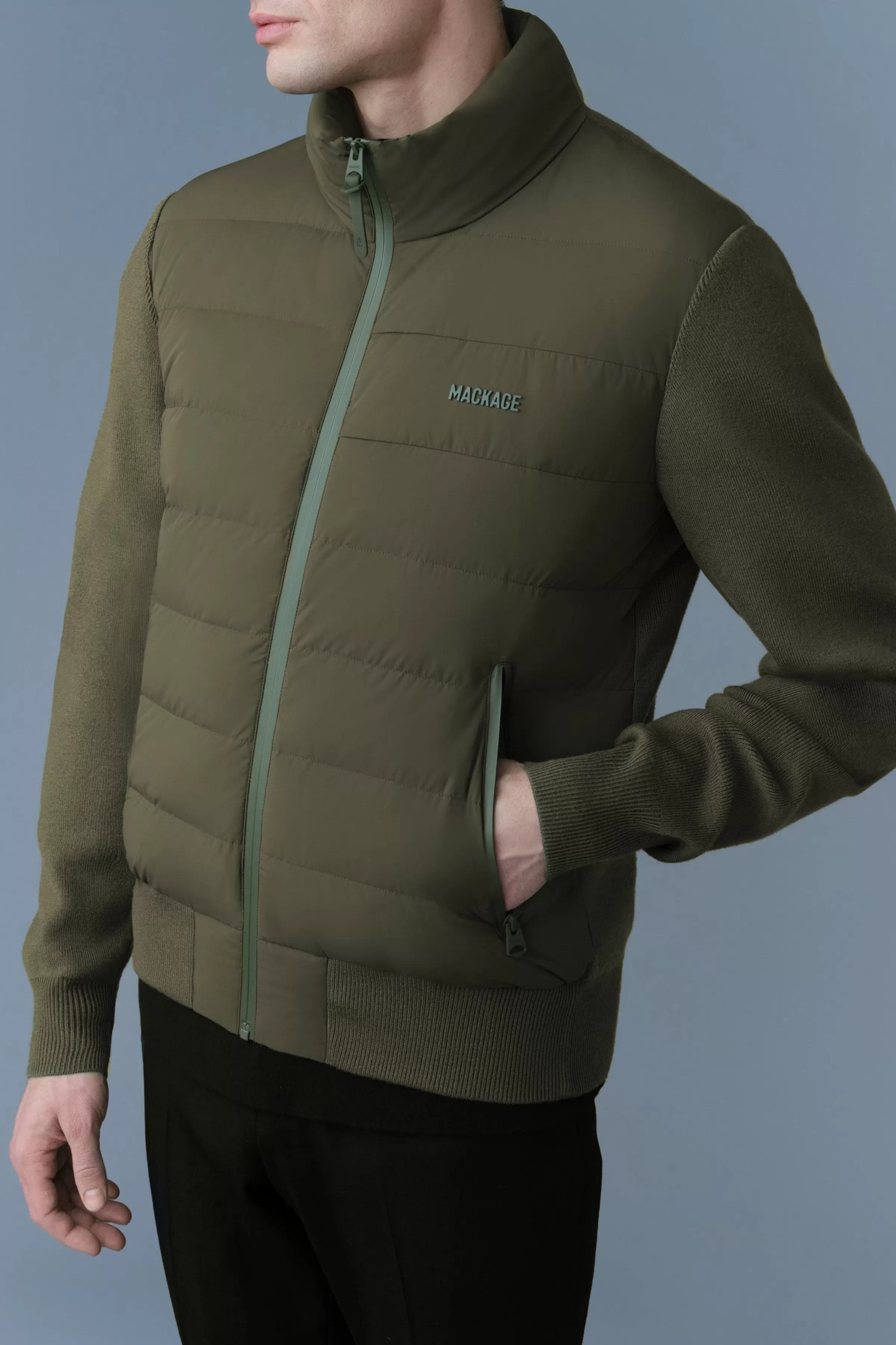 Haney, Hybrid Light Down Jacket For Men | ® US | Mackage Hot