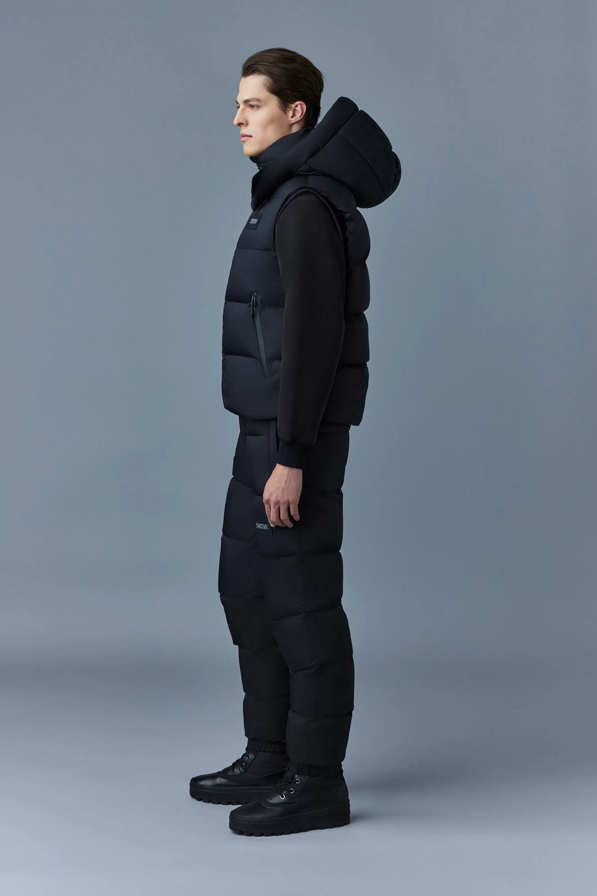 Hugh, Down Vest With Removable Hood For Men | ® US | Mackage Cheap
