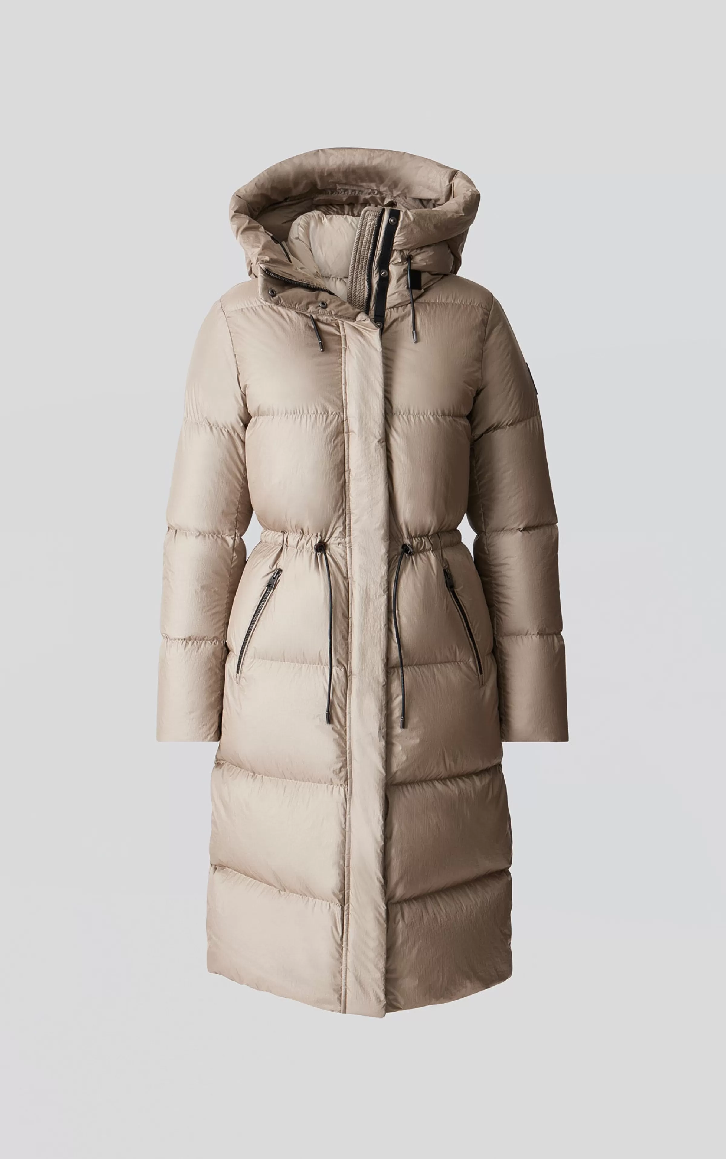 Ishani, Foil Shield Long Down Coat With Hood For Ladies | ® US | Mackage Online