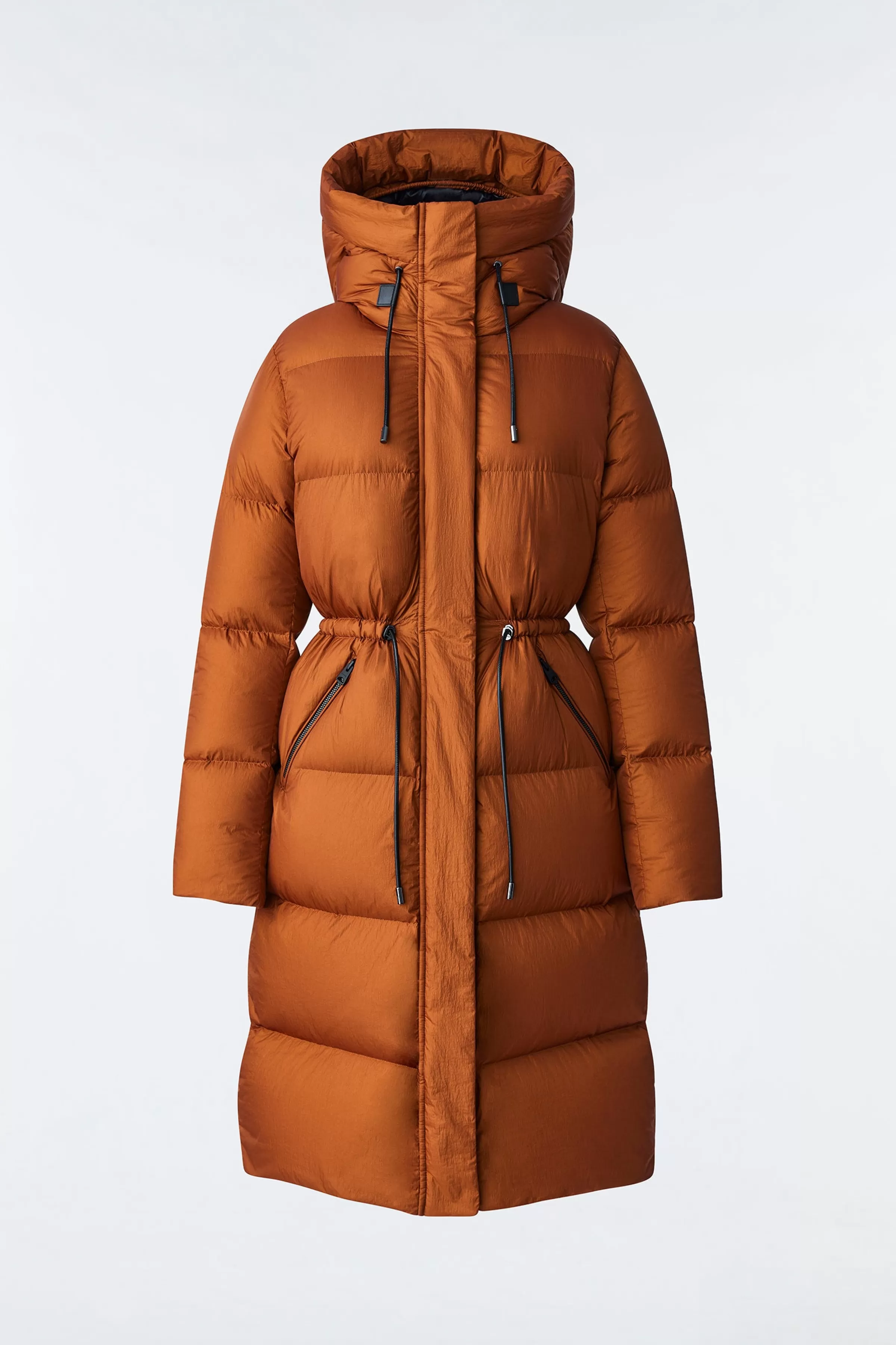 Ishani, Foil Shield Long Down Coat With Hood For Ladies | ® US | Mackage Online