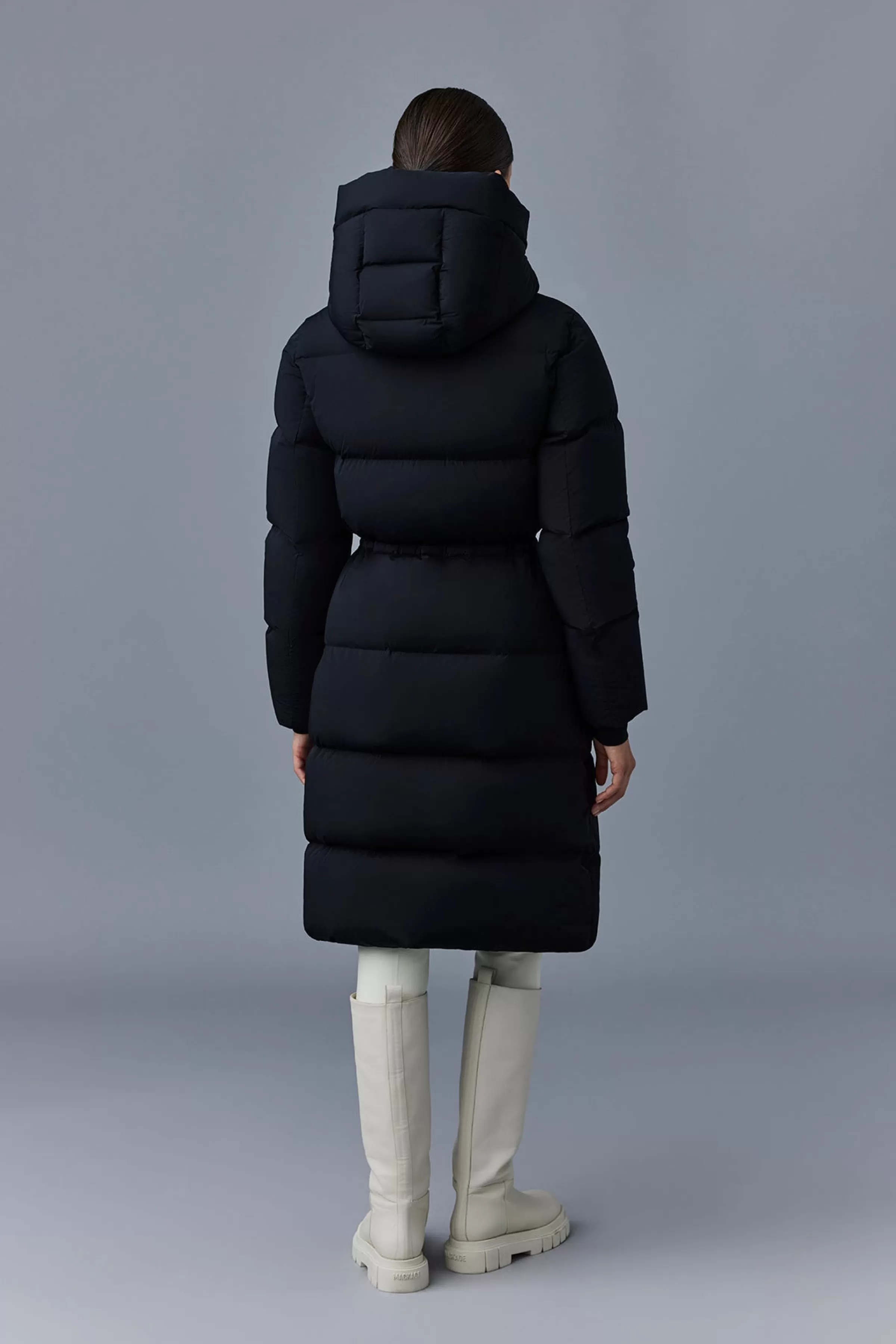 Ishani, Long Down Quilted Coat With Hood For Ladies | ® US | Mackage Flash Sale
