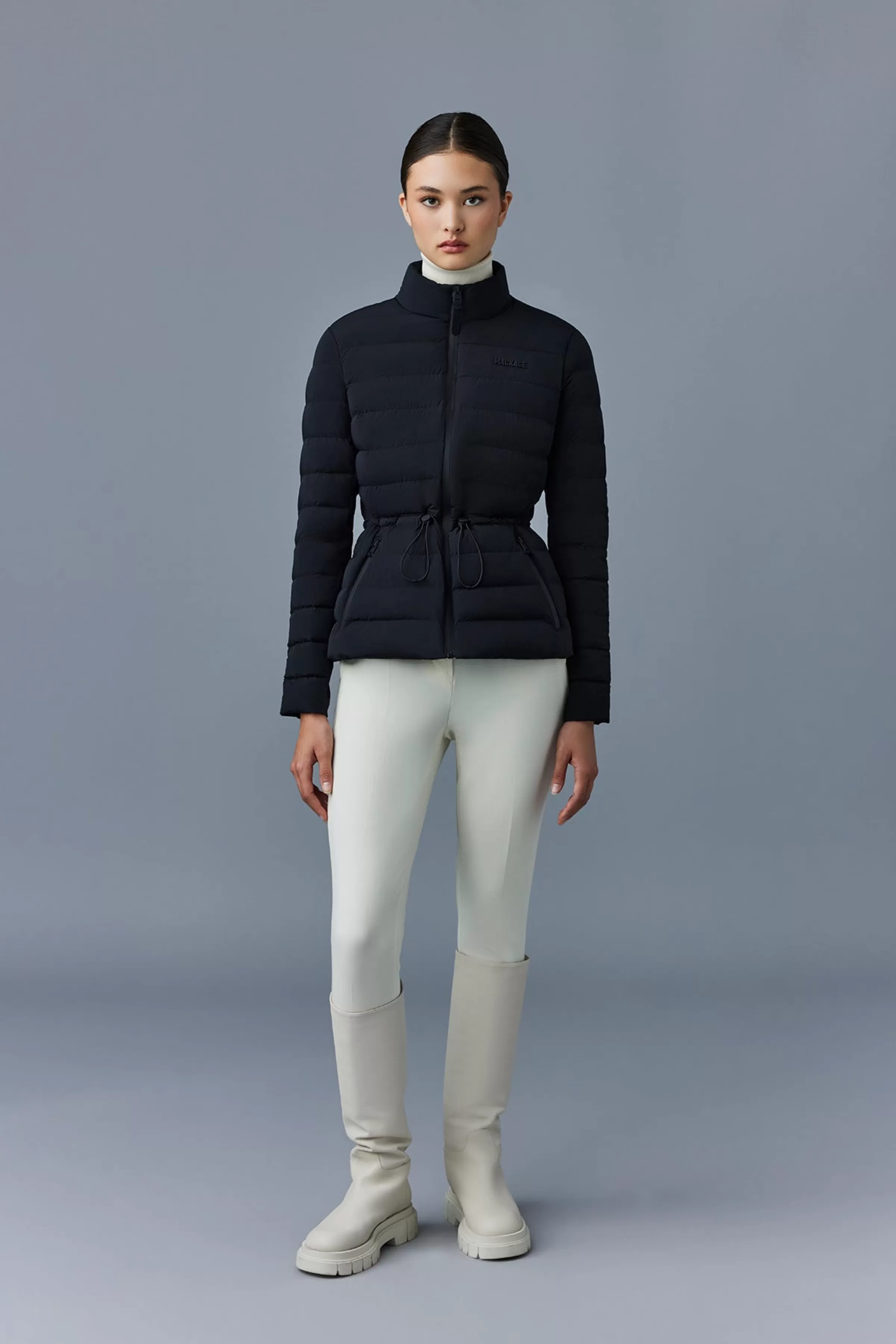Jacey, Light Down Jacket With Stand Collar For Ladies | ® US | Mackage Best