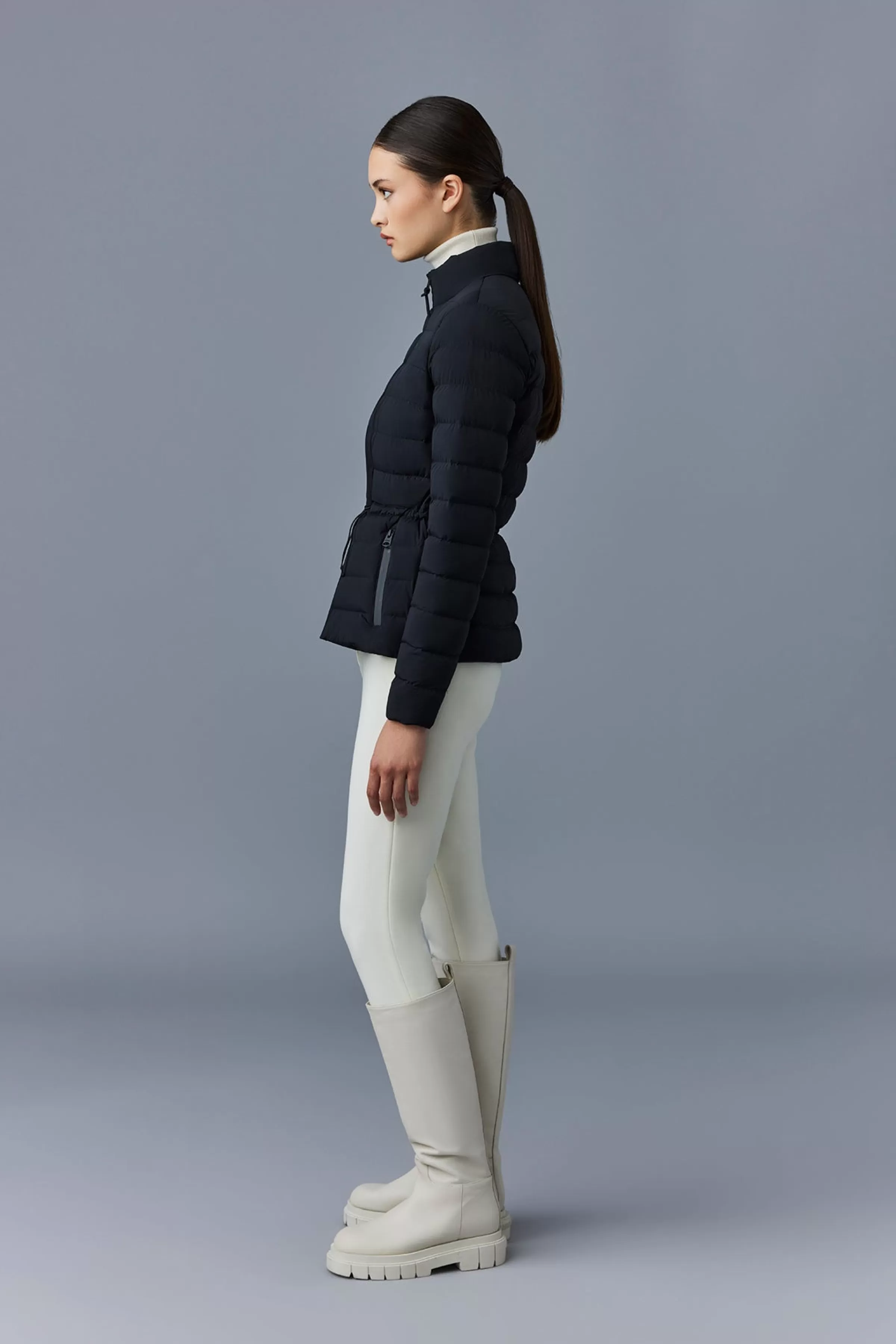 Jacey, Light Down Jacket With Stand Collar For Ladies | ® US | Mackage Outlet