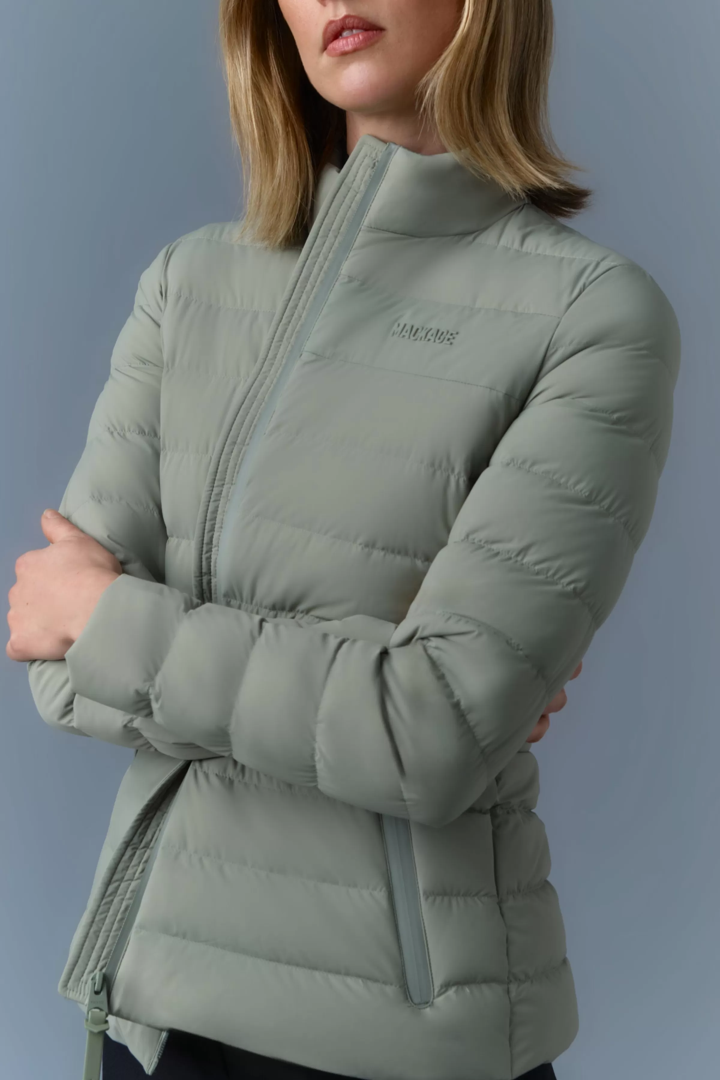 Jacey, Light Down Jacket With Stand Collar For Ladies | ® US | Mackage Outlet