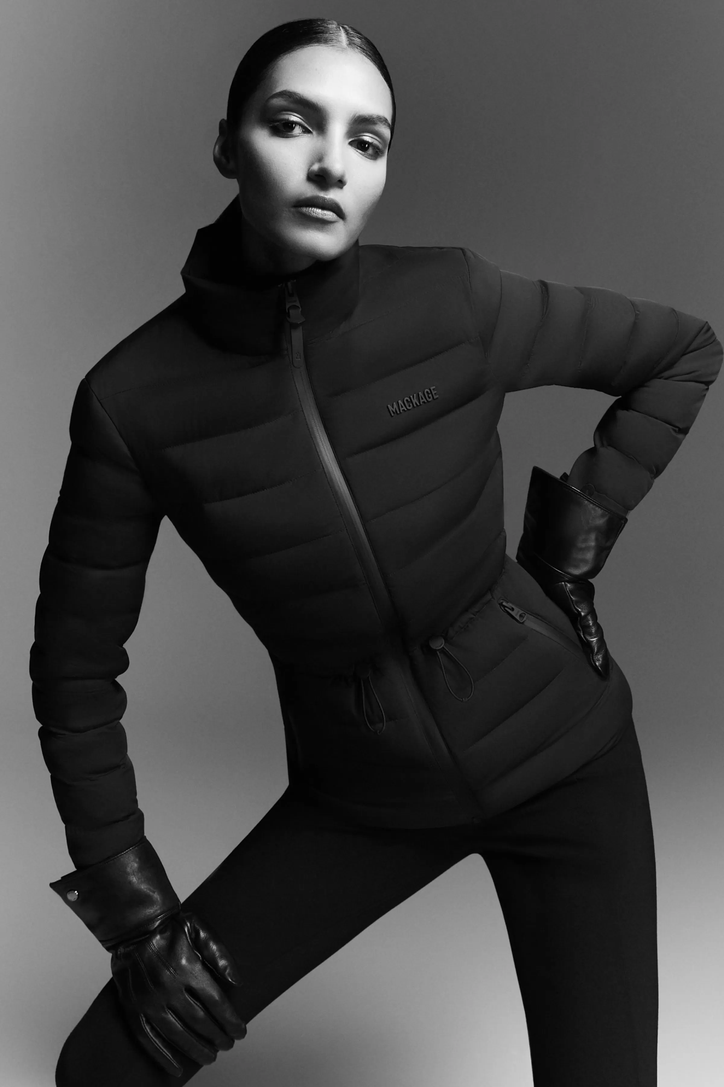 Jacey, Light Down Jacket With Stand Collar For Ladies | ® US | Mackage Outlet
