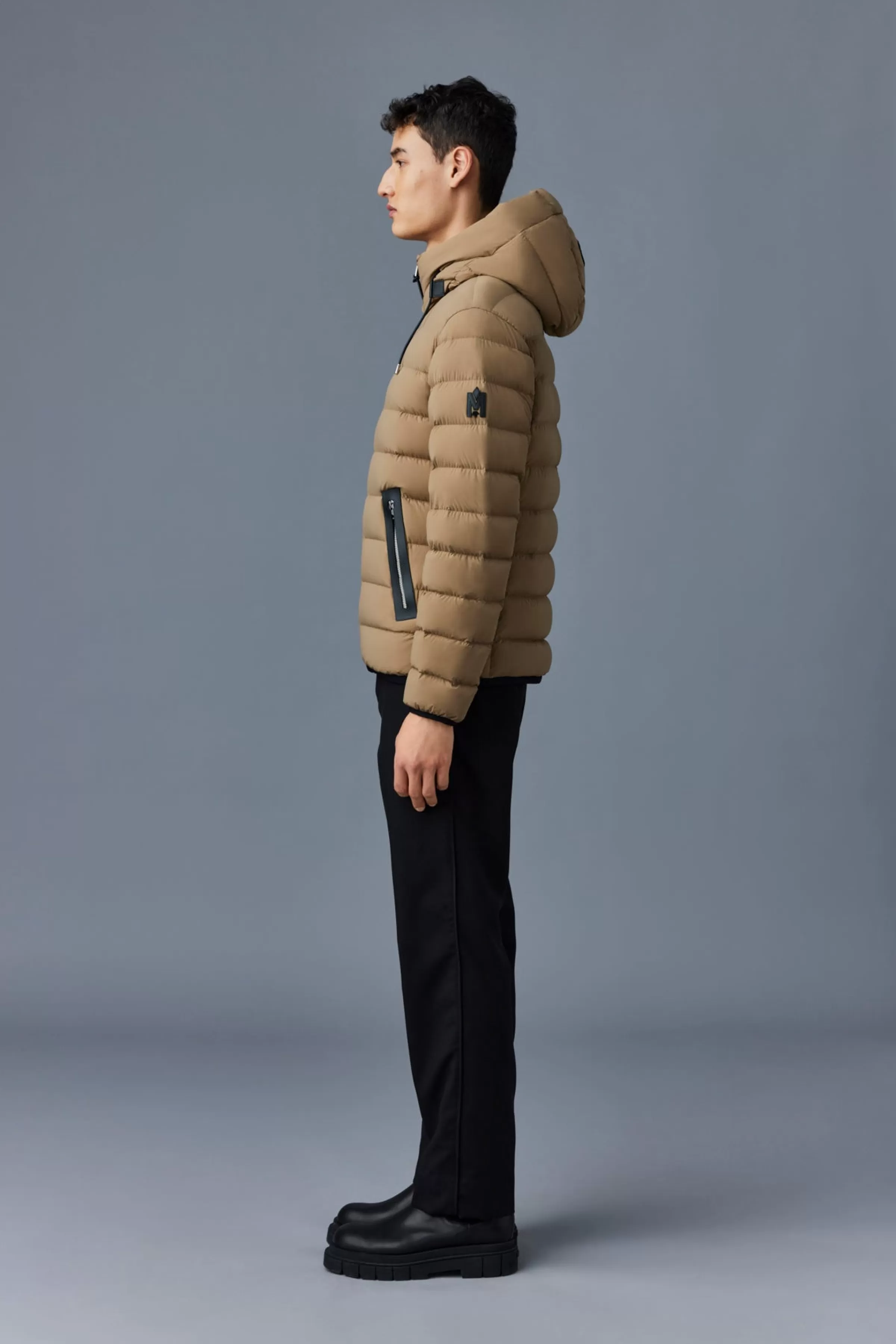Jack, Agile-360 Stretch Light Down Jacket With Hood For Men | ® US | Mackage Fashion