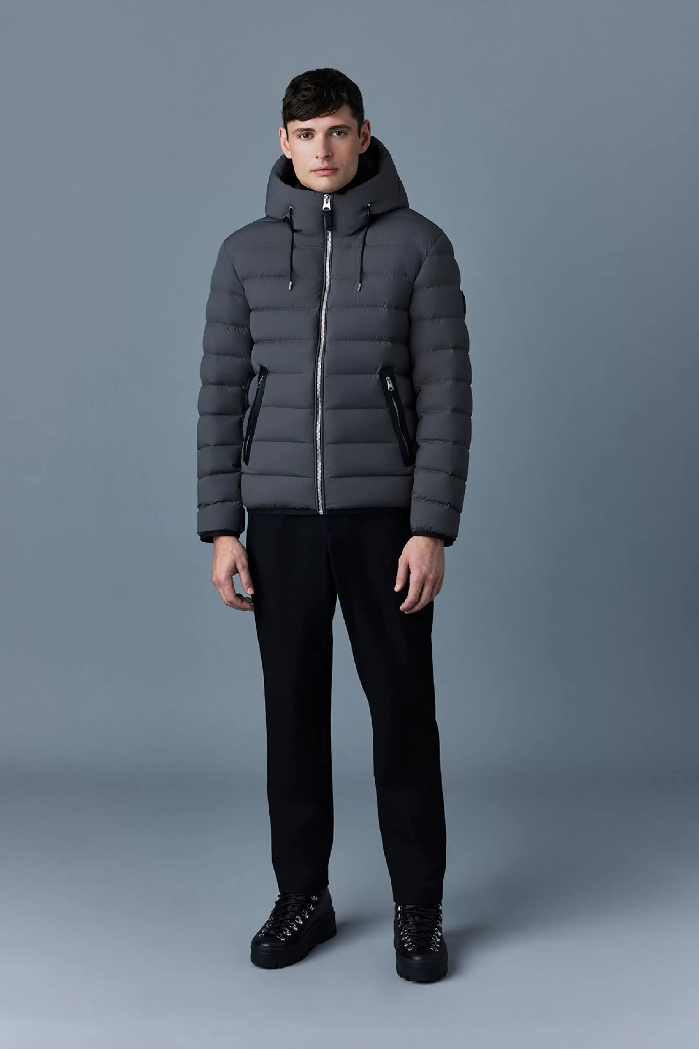 Jack, Agile-360 Stretch Light Down Jacket With Hood For Men | ® US | Mackage Best Sale