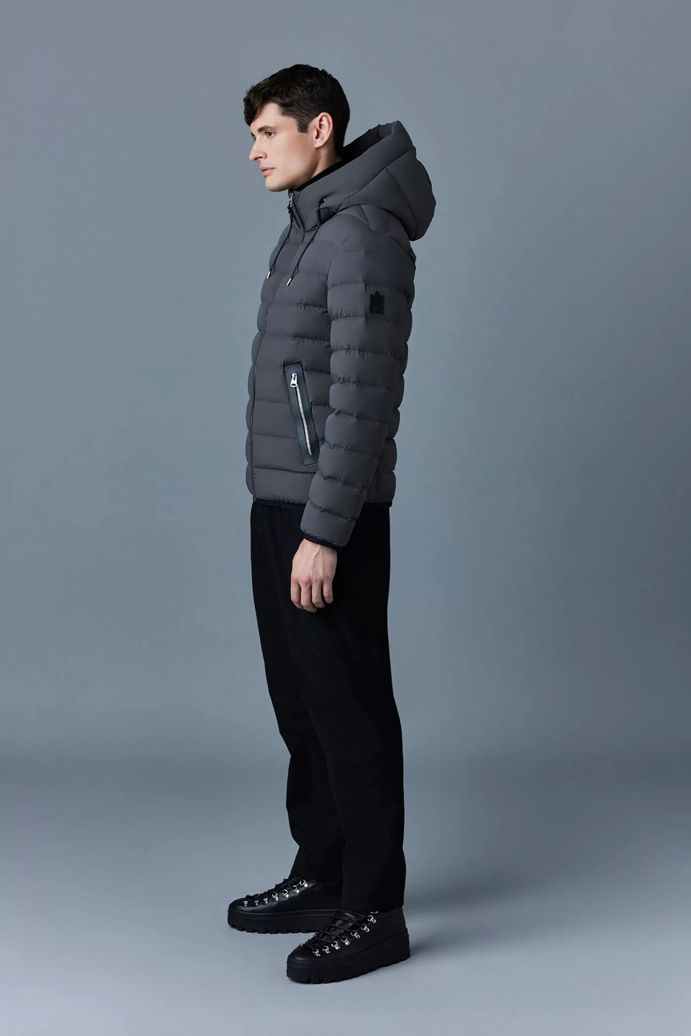 Jack, Agile-360 Stretch Light Down Jacket With Hood For Men | ® US | Mackage Best Sale