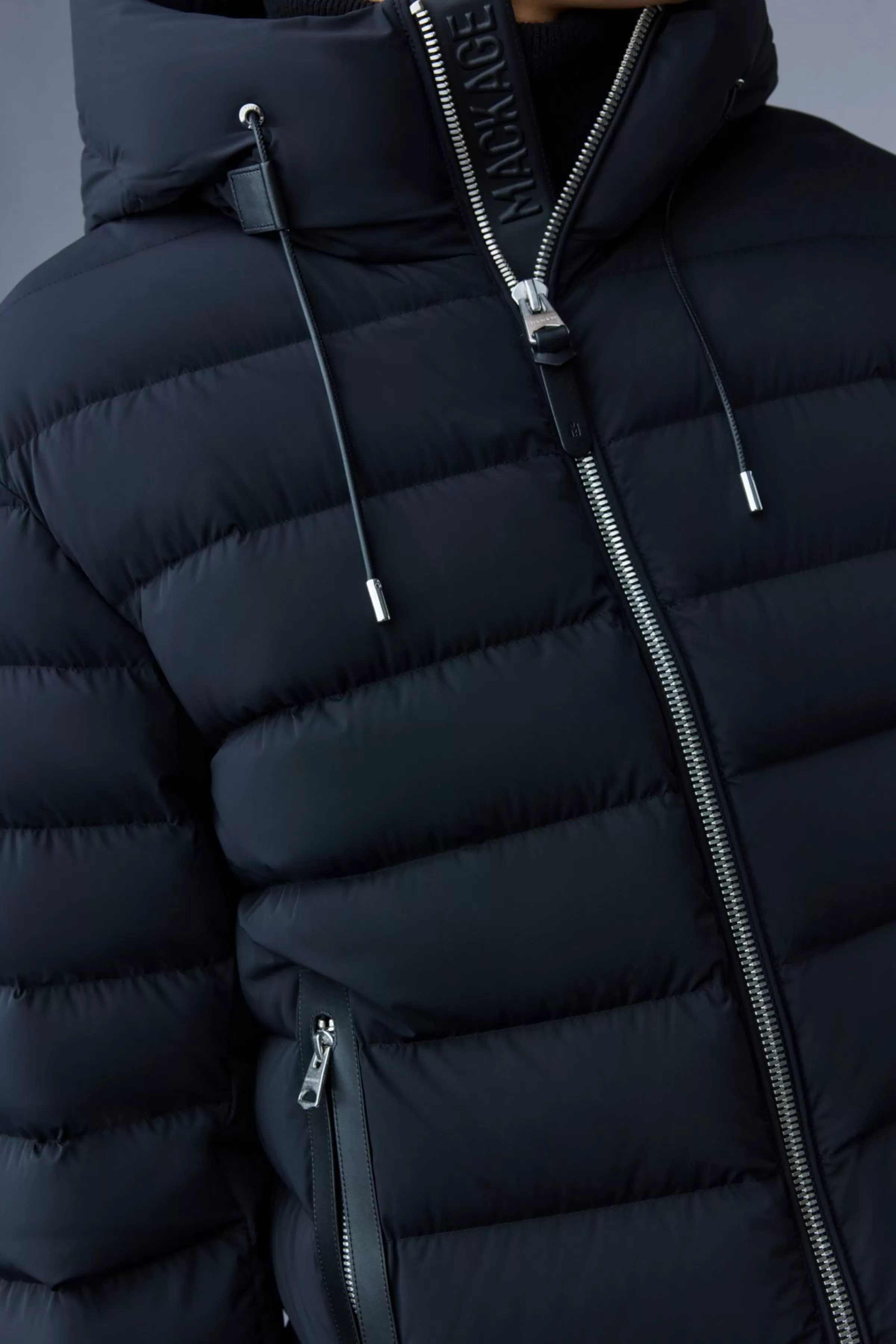 Jack, Agile-360 Stretch Light Down Jacket With Hood For Men | ® US | Mackage Best Sale