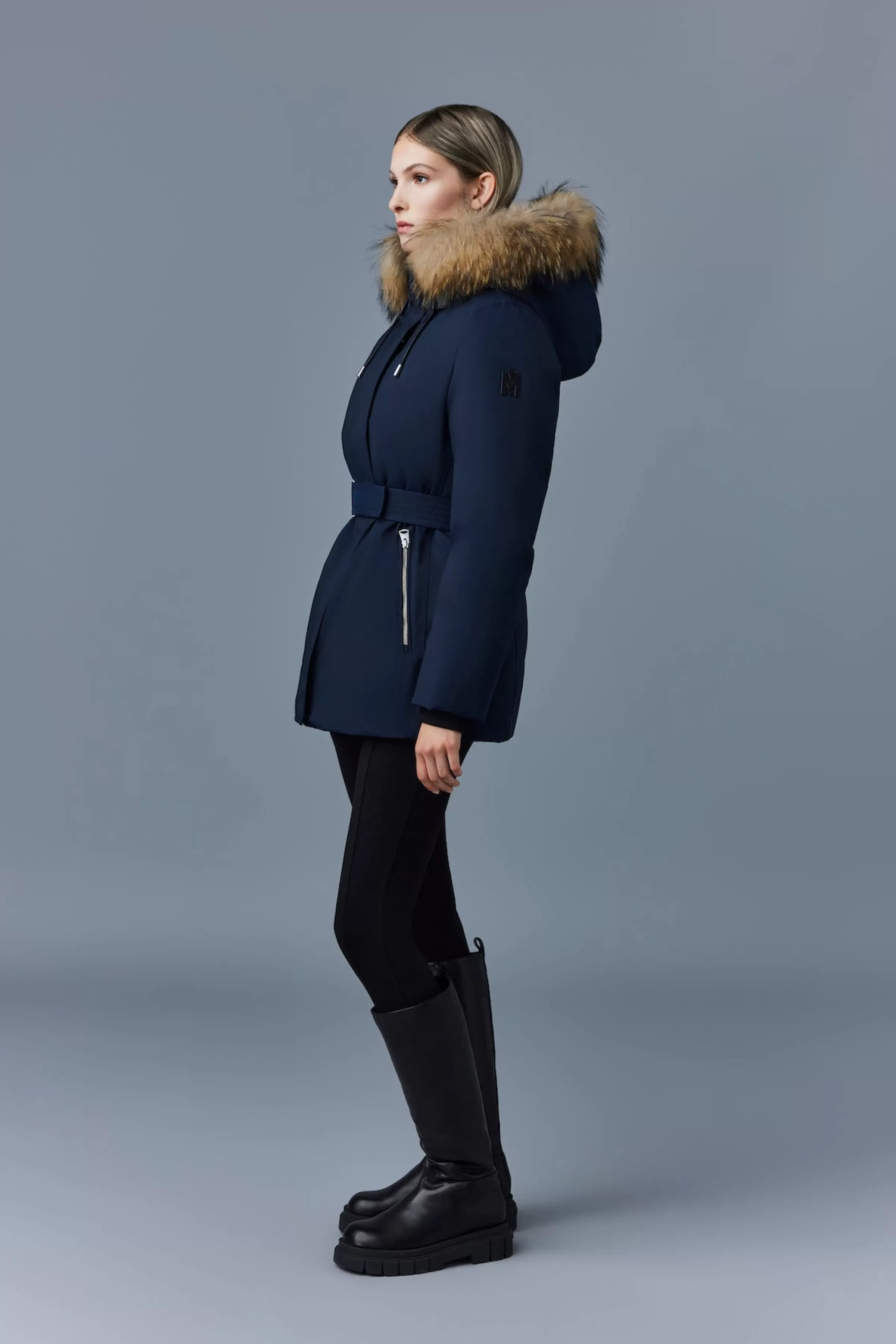Jeni, 2-in-1 Down Parka With Removable Bib & Fur Trim For Ladies | ® US | Mackage Best Sale