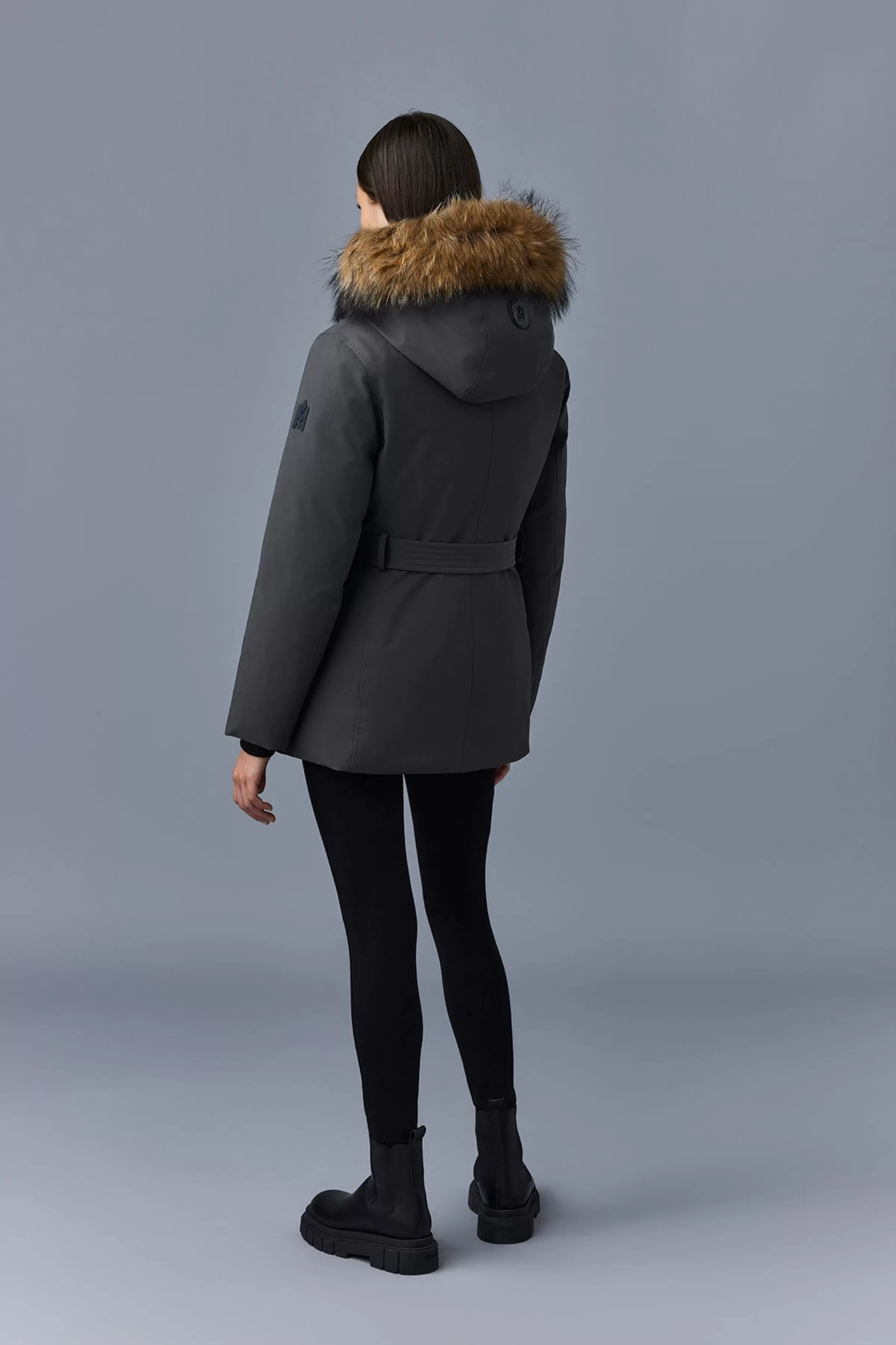 Jeni, 2-in-1 Down Parka With Removable Bib & Fur Trim For Ladies | ® US | Mackage Best Sale