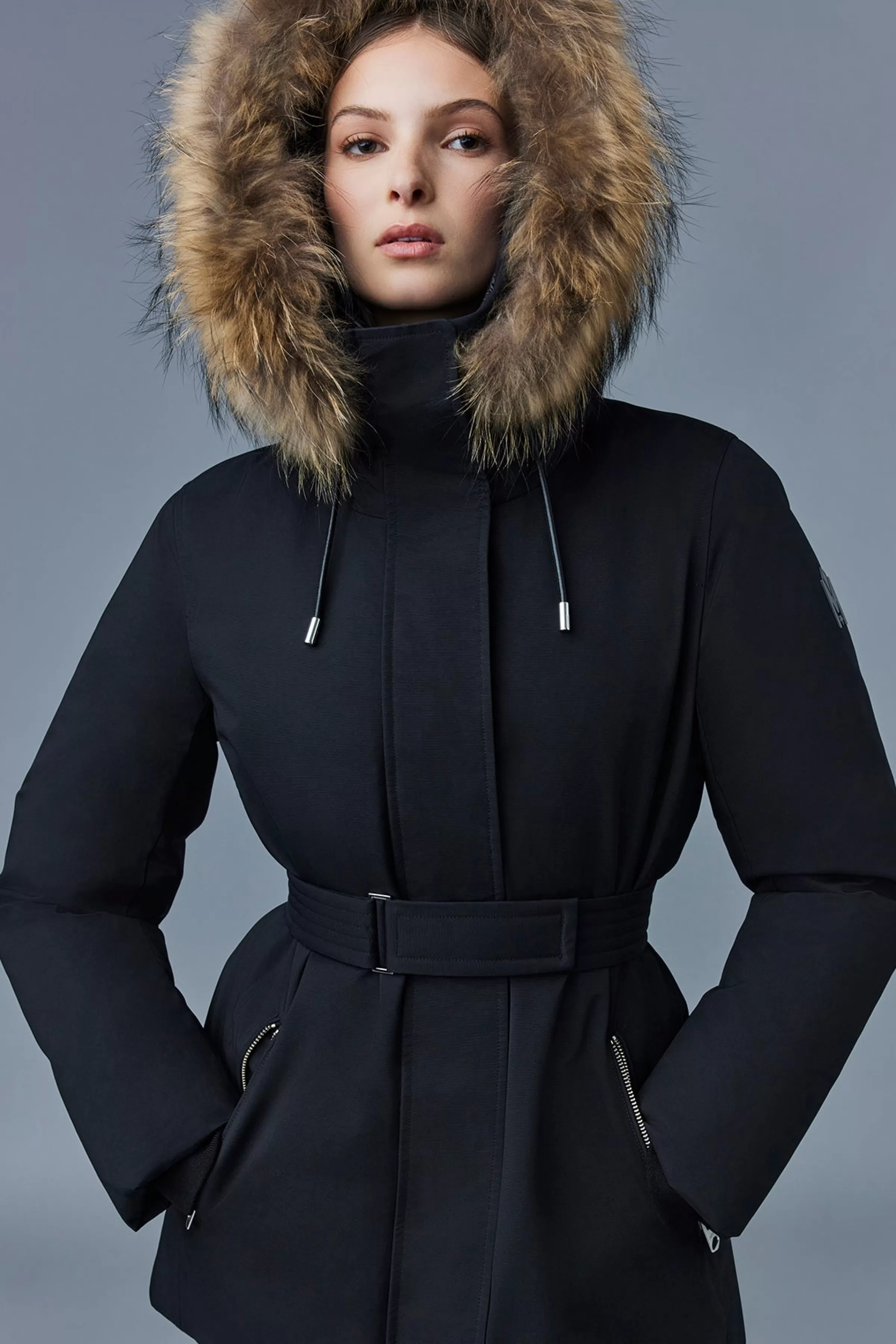 Jeni, 2-in-1 Down Parka With Removable Bib & Fur Trim For Ladies | ® US | Mackage Best Sale