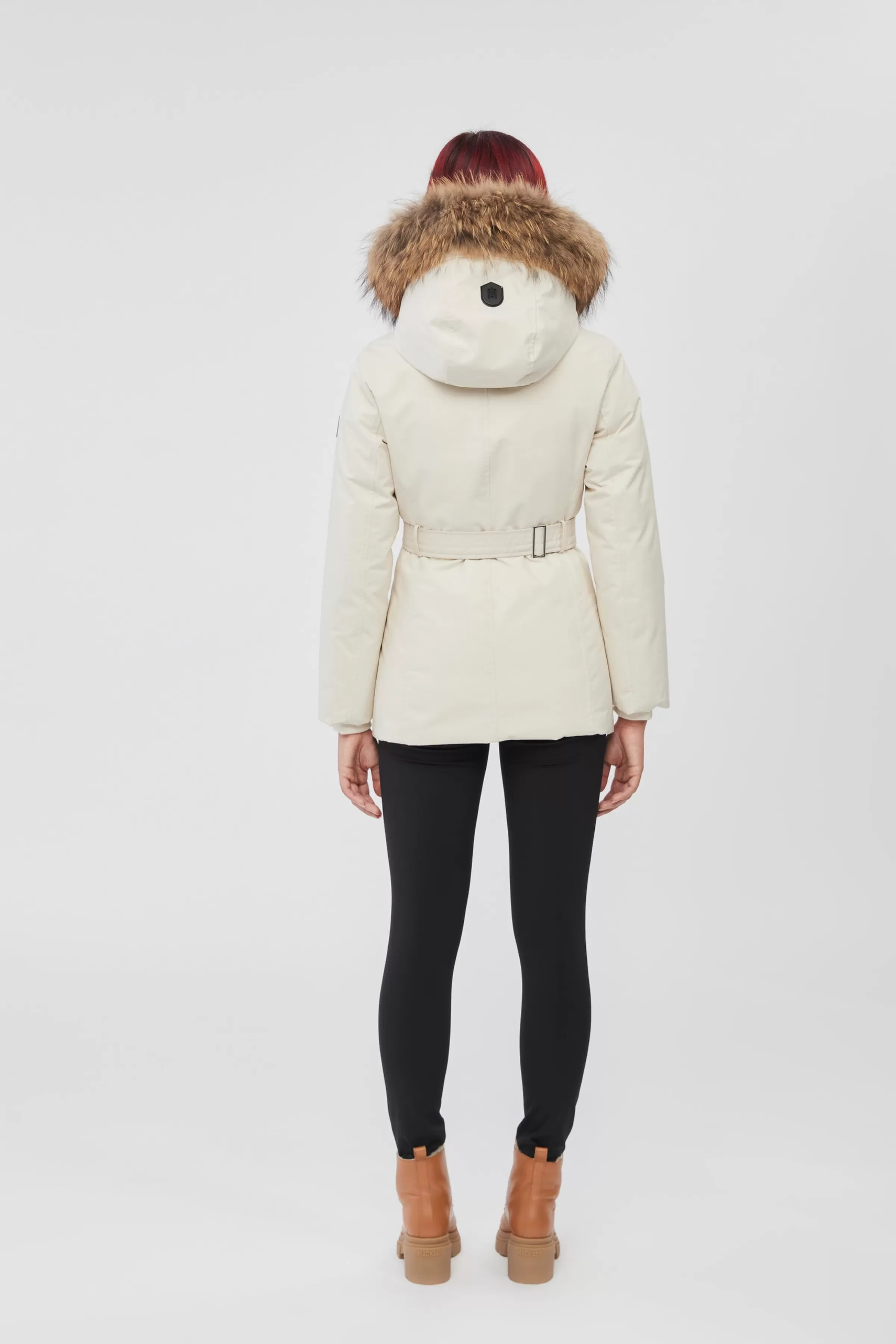 Jeni, 2-in-1 Down Parka With Removable Bib And Natural Fur For Ladies | ® US | Mackage Shop