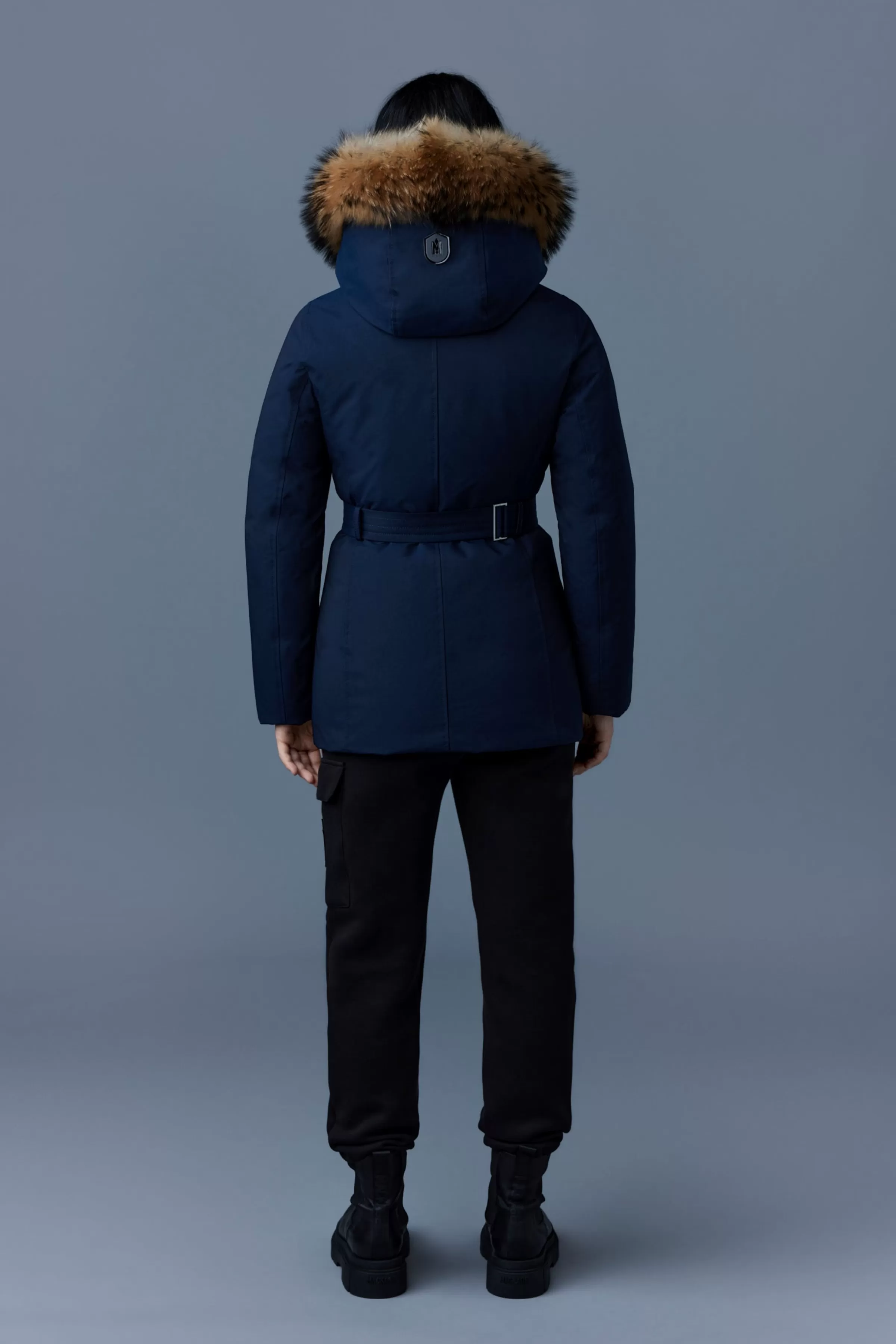 Jeni, 2-in-1 Down Parka With Removable Bib And Natural Fur For Ladies | ® US | Mackage Shop