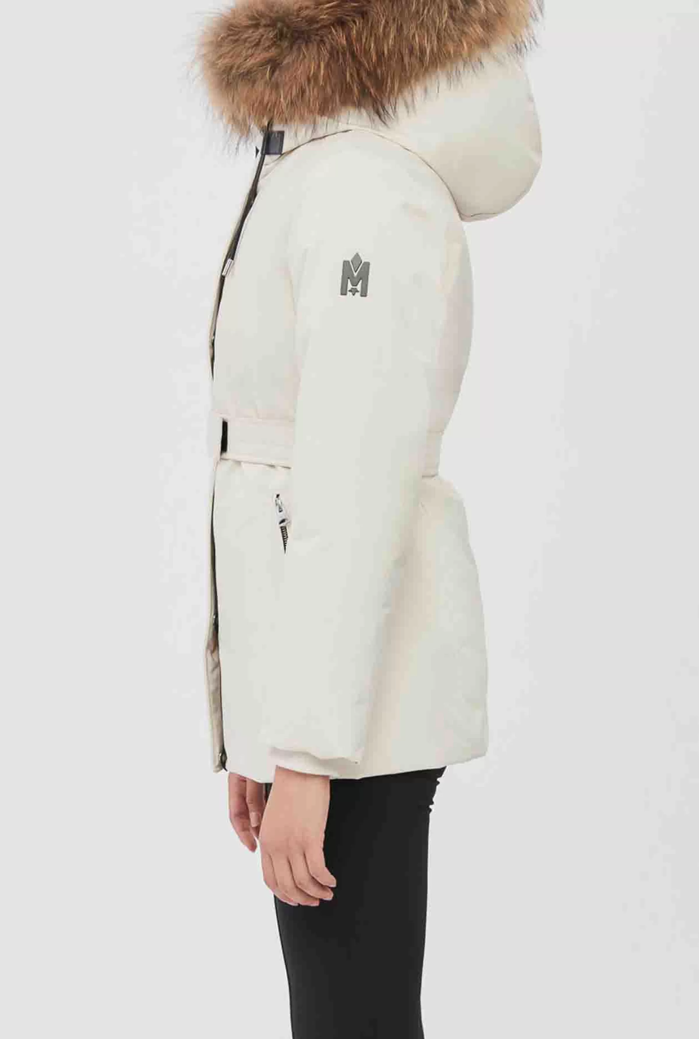 Jeni, 2-in-1 Down Parka With Removable Bib And Natural Fur For Ladies | ® US | Mackage Shop