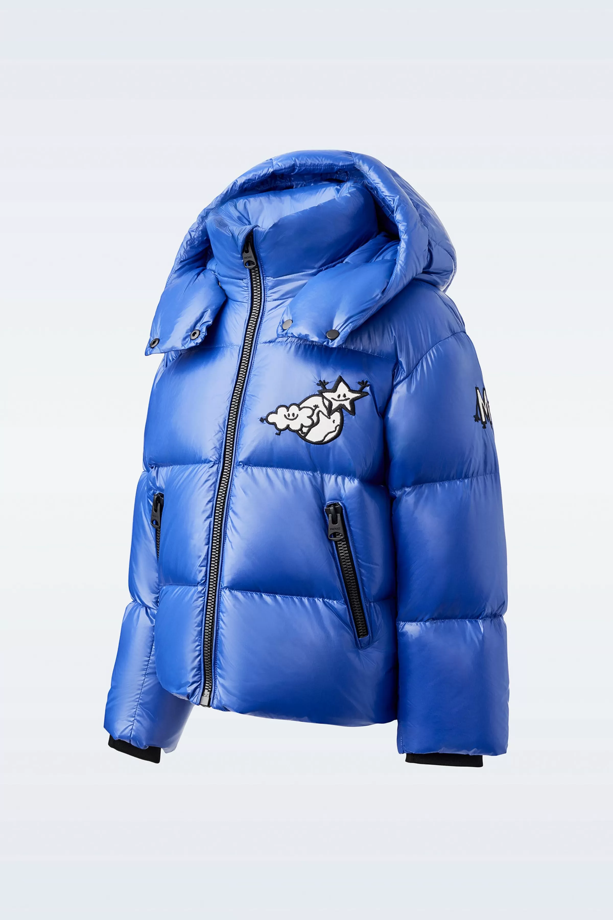 Jesse, Lightweight Down Jacket With Collab Logo And Graphics For Kids (8-14 Years) | ® US | Mackage Cheap