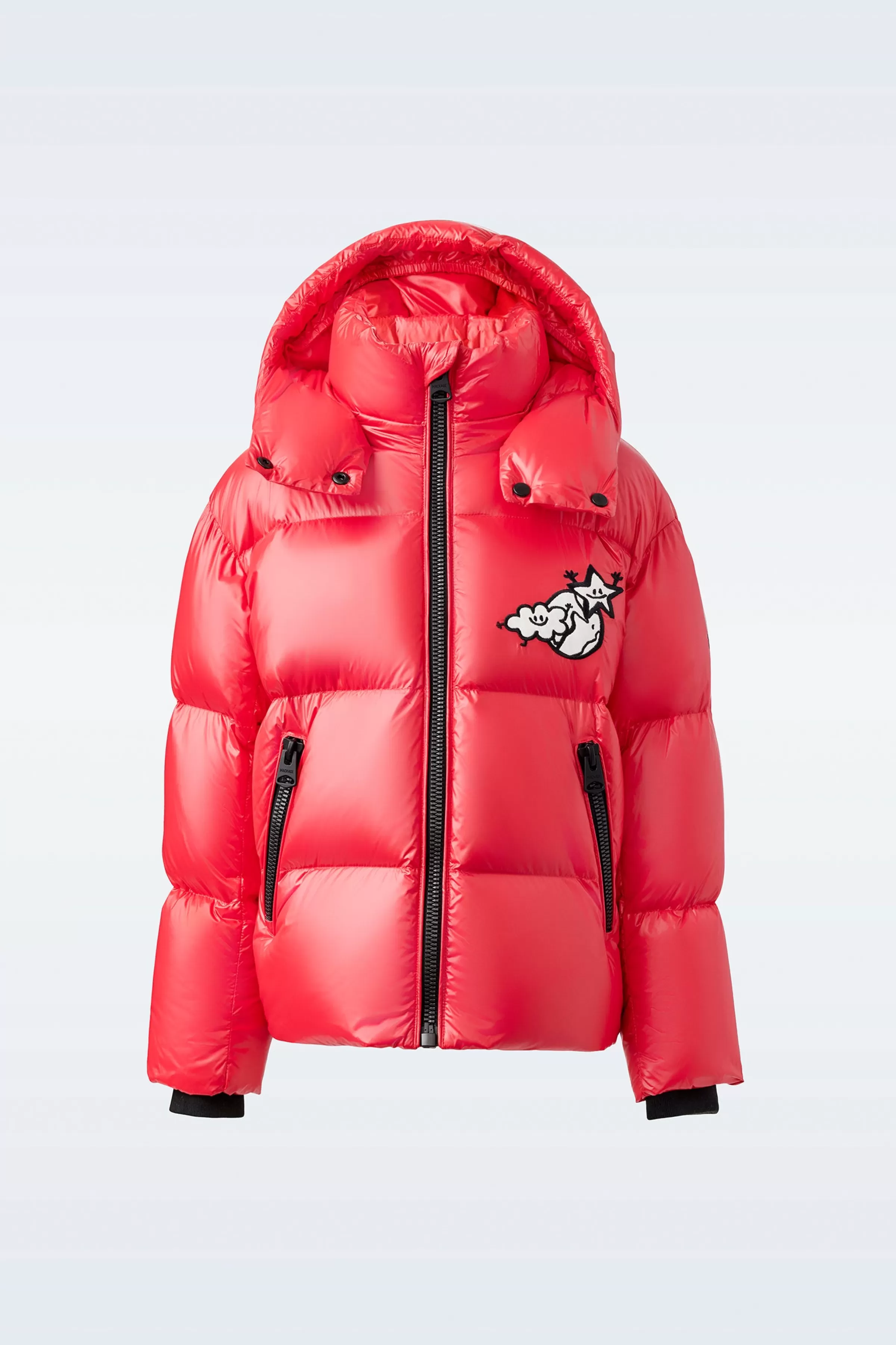 Jesse, Lightweight Down Jacket With Collab Logo And Graphics For Kids (8-14 Years) | ® US | Mackage Cheap
