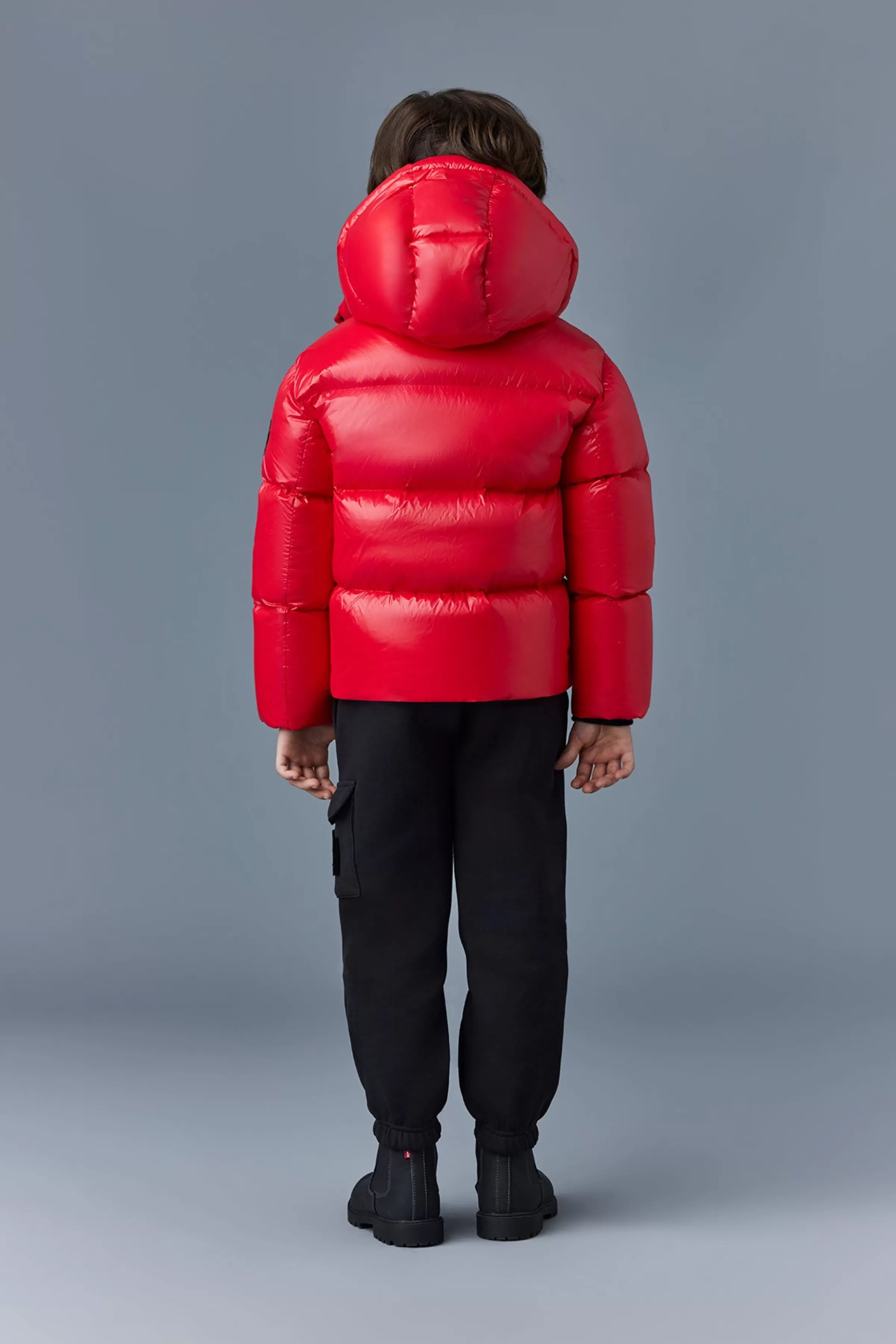 Jesse, Lightweight Down Jacket With Collab Logo And Graphics For Kids (8-14 Years) | ® US | Mackage Cheap