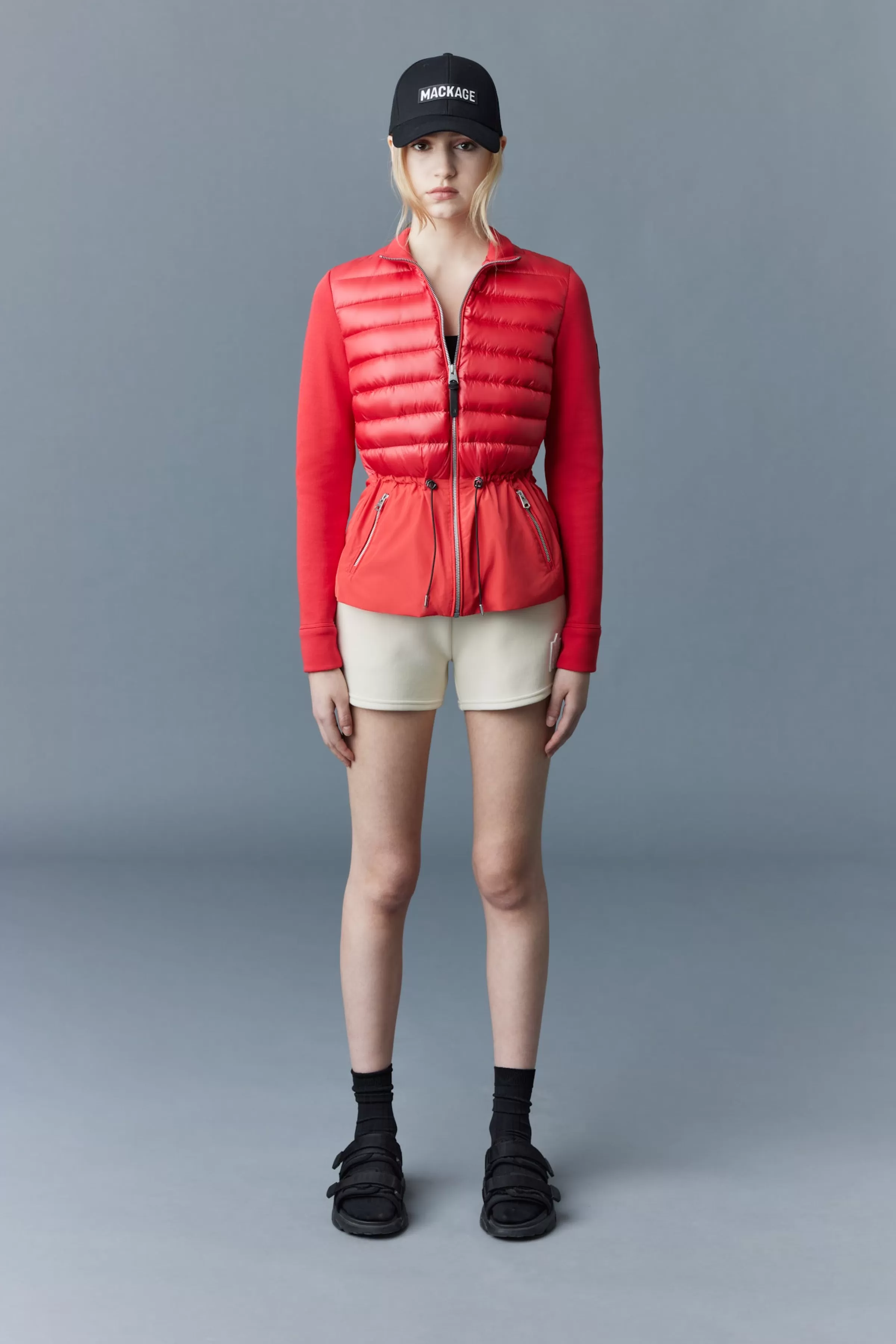 Joyce, Hybrid Jacket With Peplum For Ladies | ® US | Mackage Sale