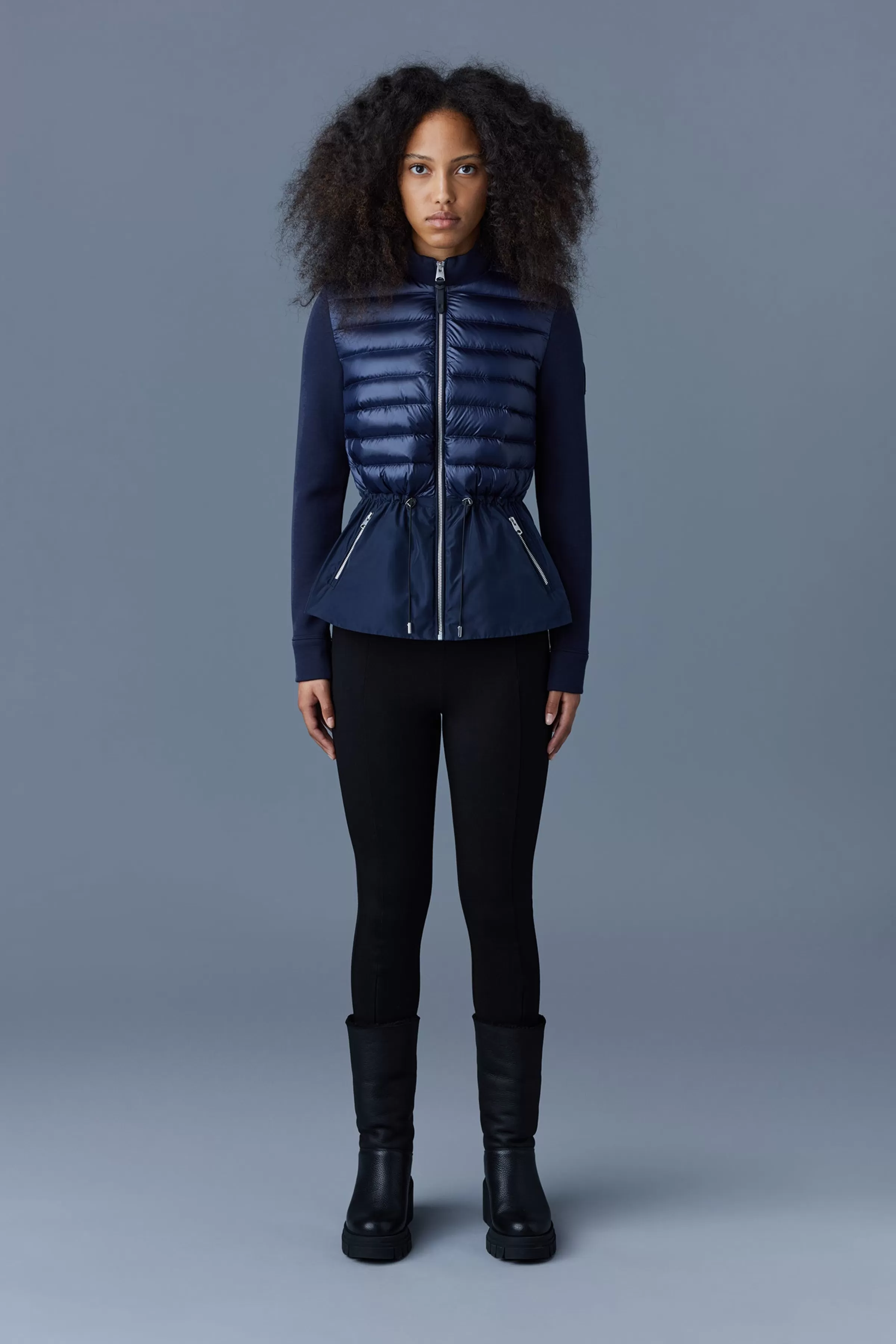 Joyce, Hybrid Jacket With Peplum For Ladies | ® US | Mackage Sale