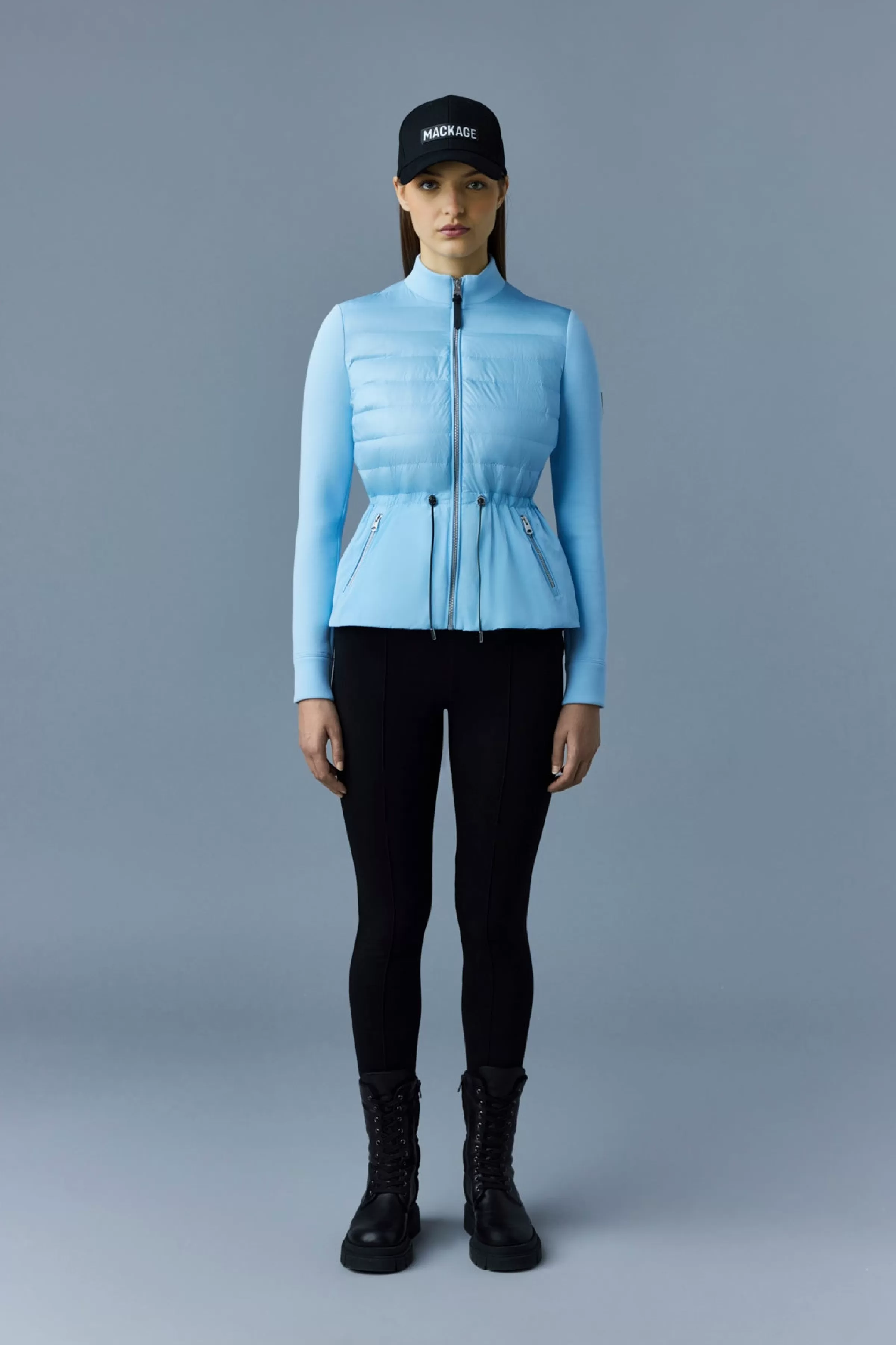 Joyce, Hybrid Jacket With Peplum For Ladies | ® US | Mackage Sale
