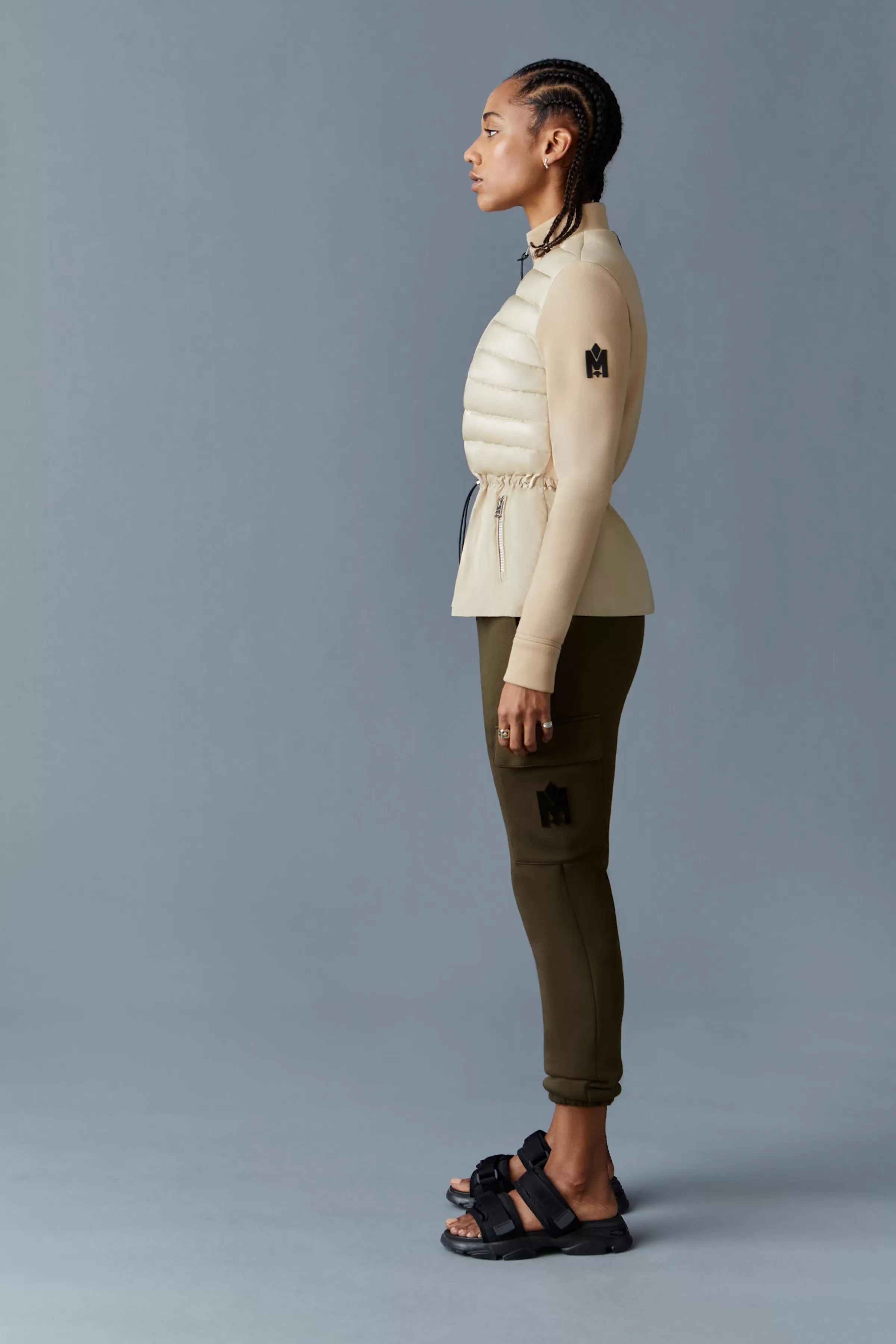 Joyce, Hybrid Jacket With Peplum For Ladies | ® US | Mackage Sale