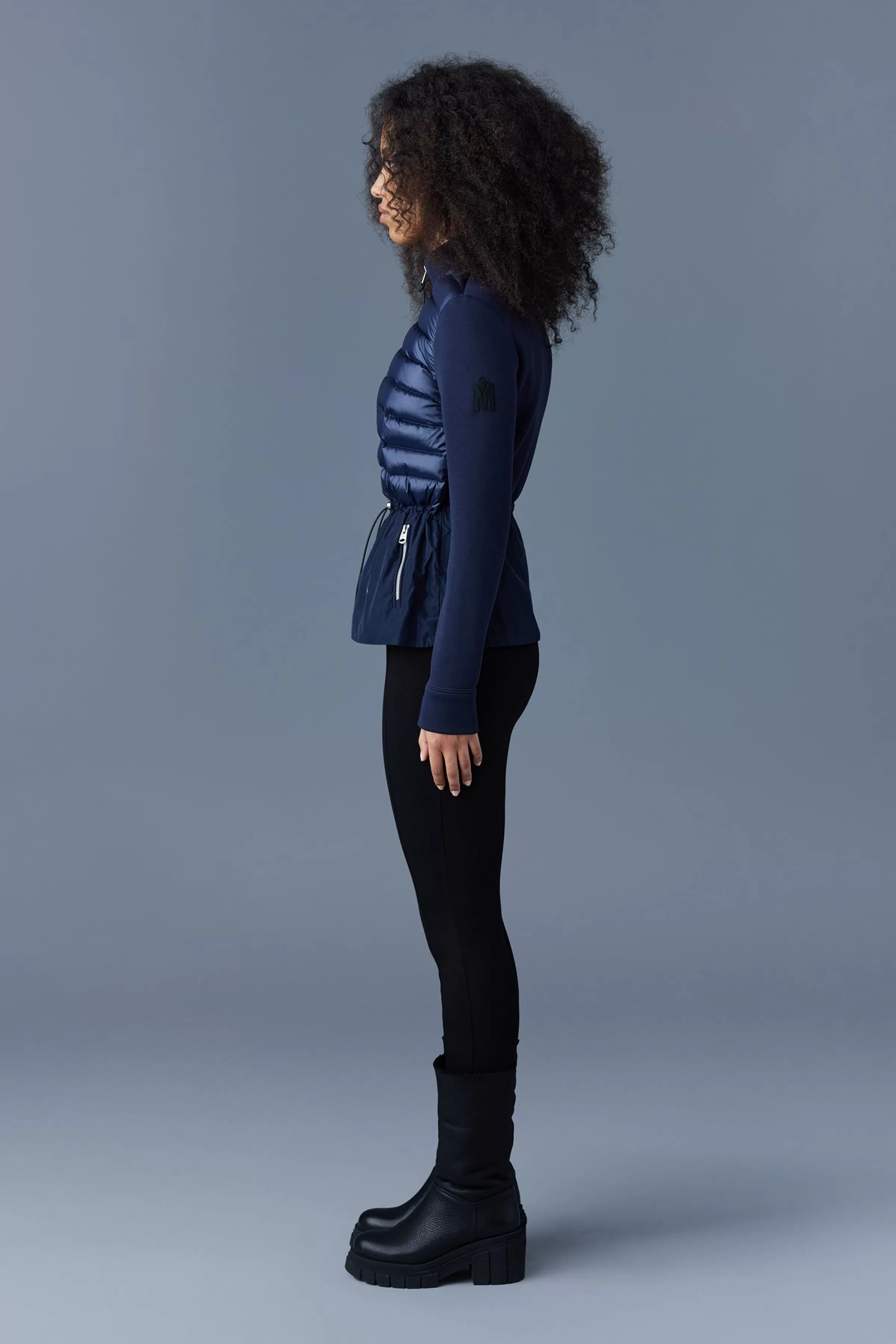 Joyce, Hybrid Jacket With Peplum For Ladies | ® US | Mackage Sale