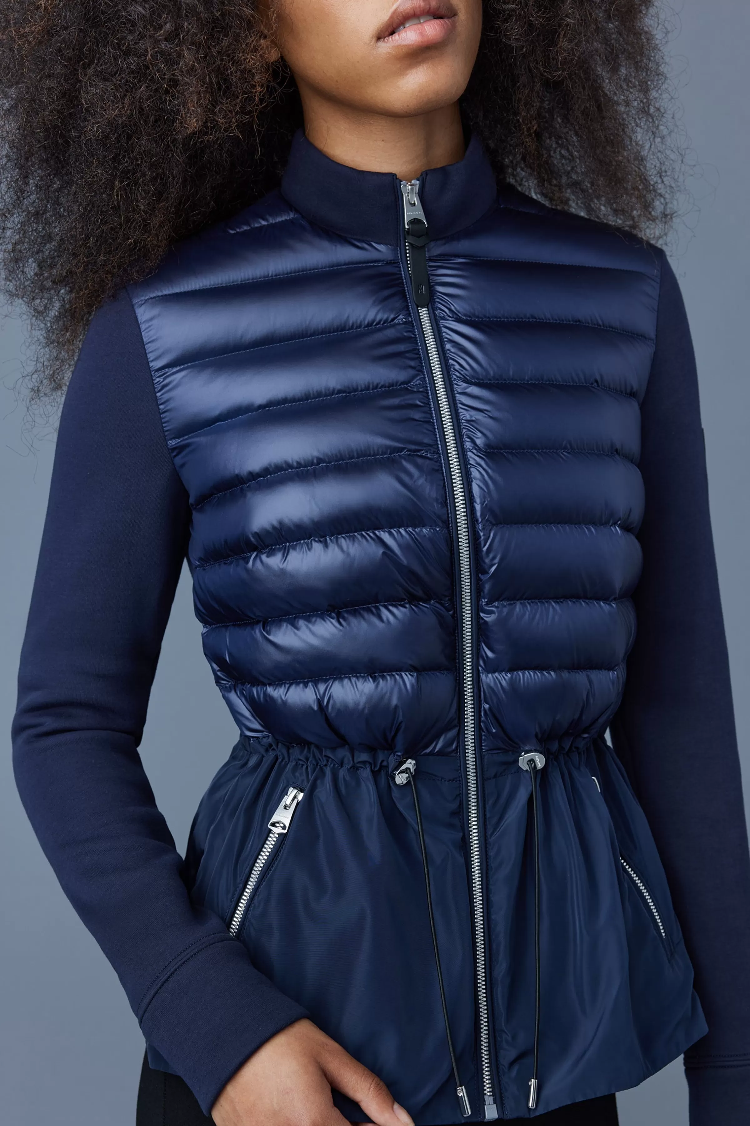 Joyce, Hybrid Jacket With Peplum For Ladies | ® US | Mackage Sale
