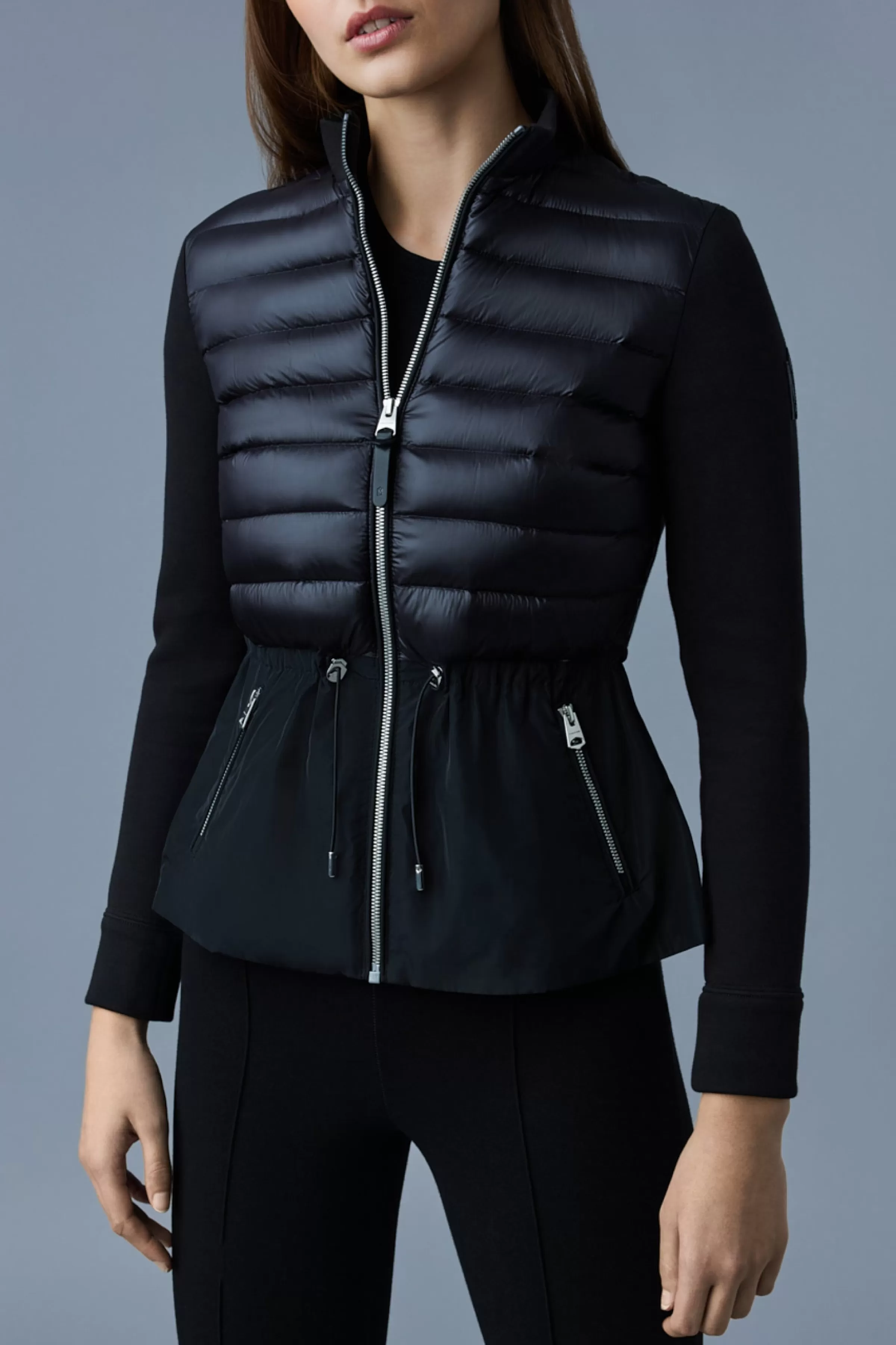 Joyce, Hybrid Jacket With Peplum For Ladies | ® US | Mackage Sale