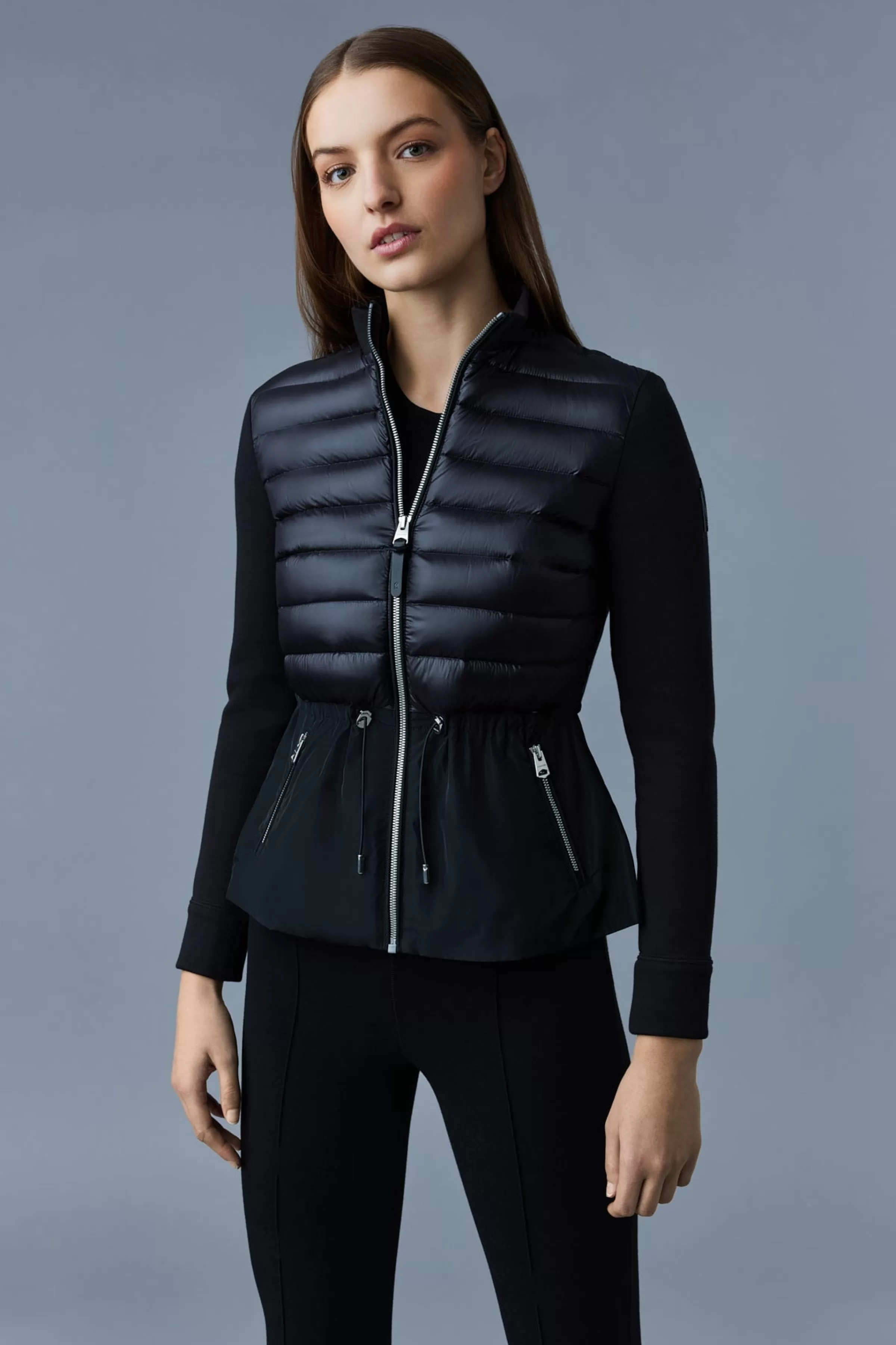 Joyce, Hybrid Jacket With Peplum For Ladies | ® US | Mackage Sale