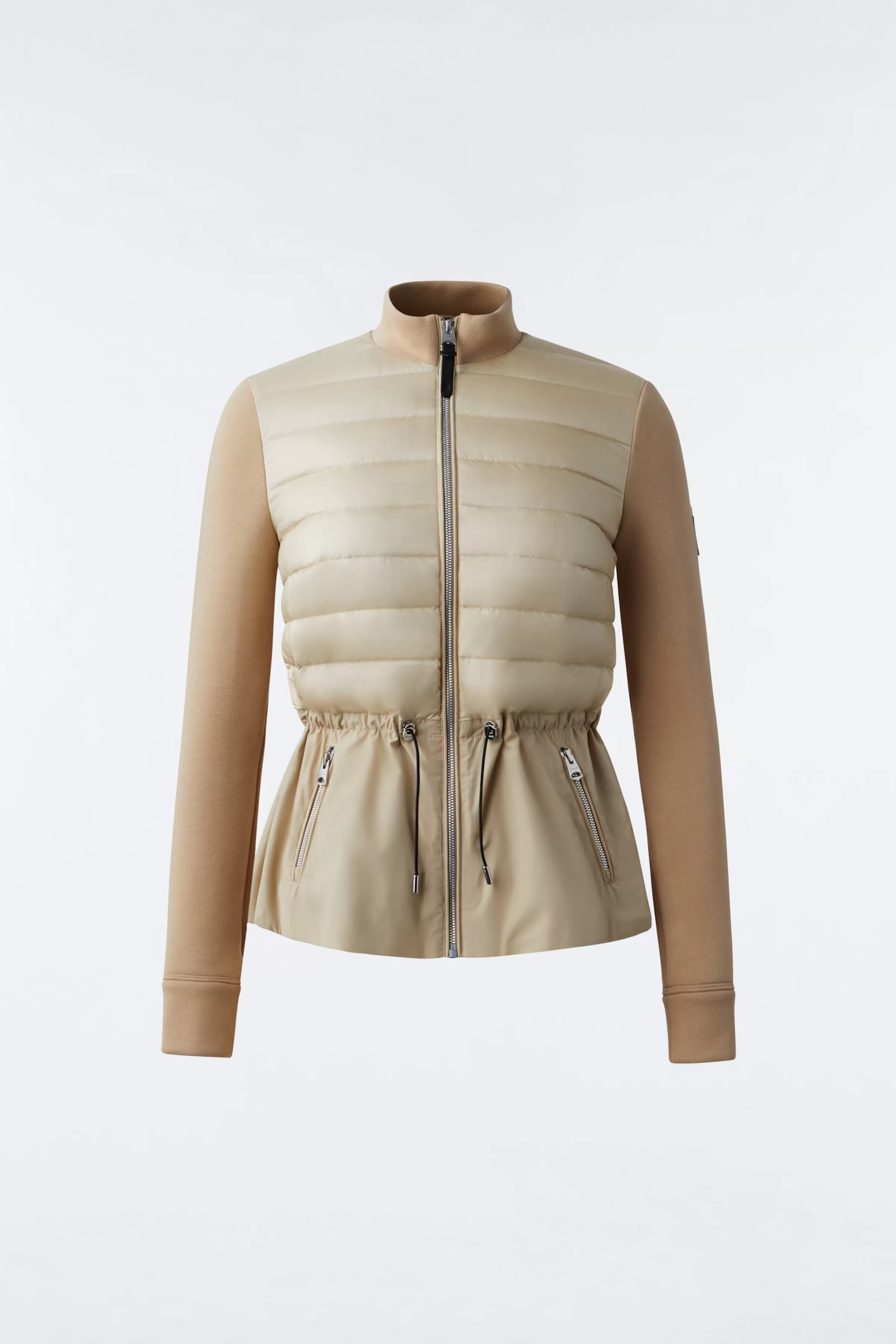Joyce, Hybrid Jacket With Peplum For Ladies | ® US | Mackage New