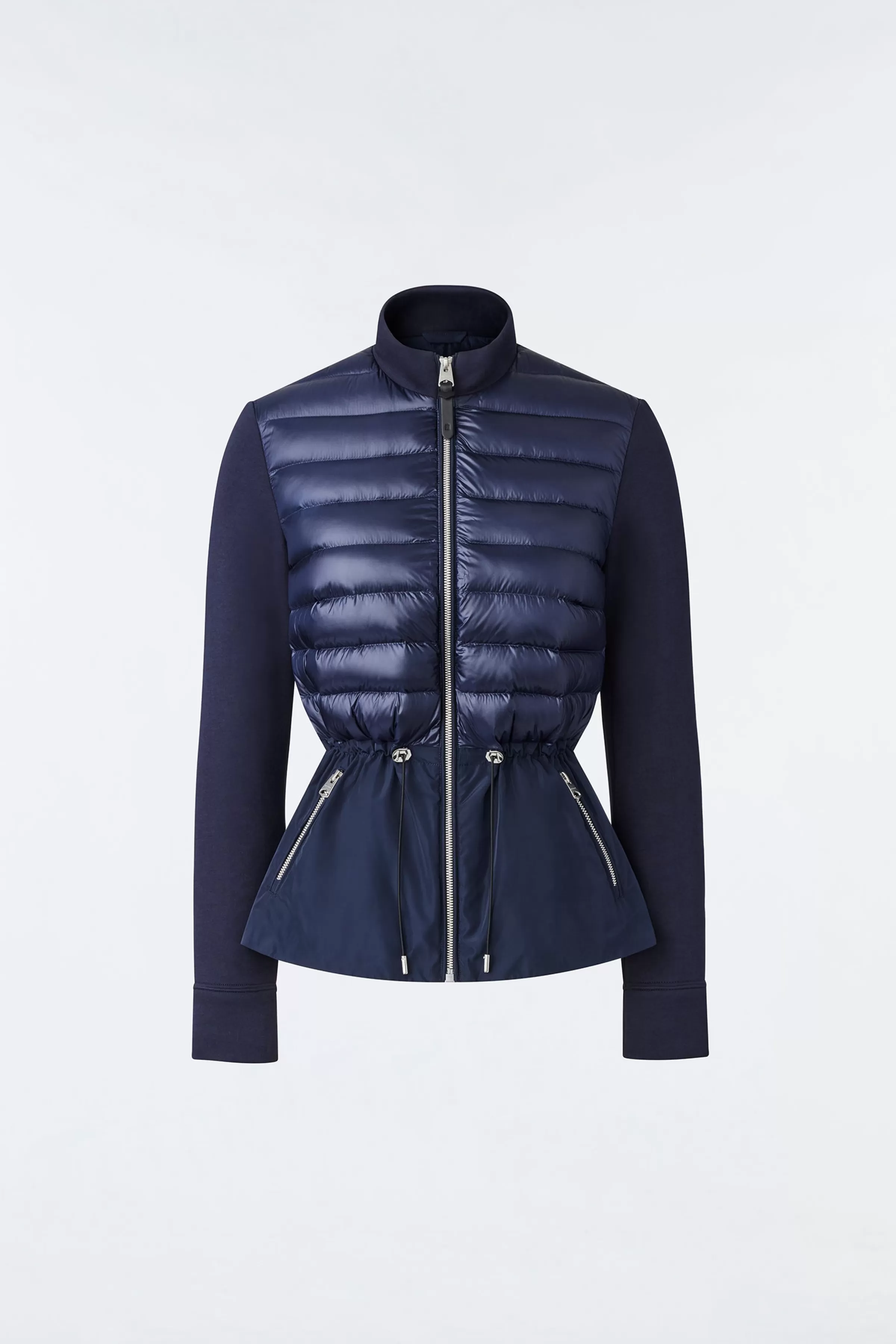 Joyce, Hybrid Jacket With Peplum For Ladies | ® US | Mackage New