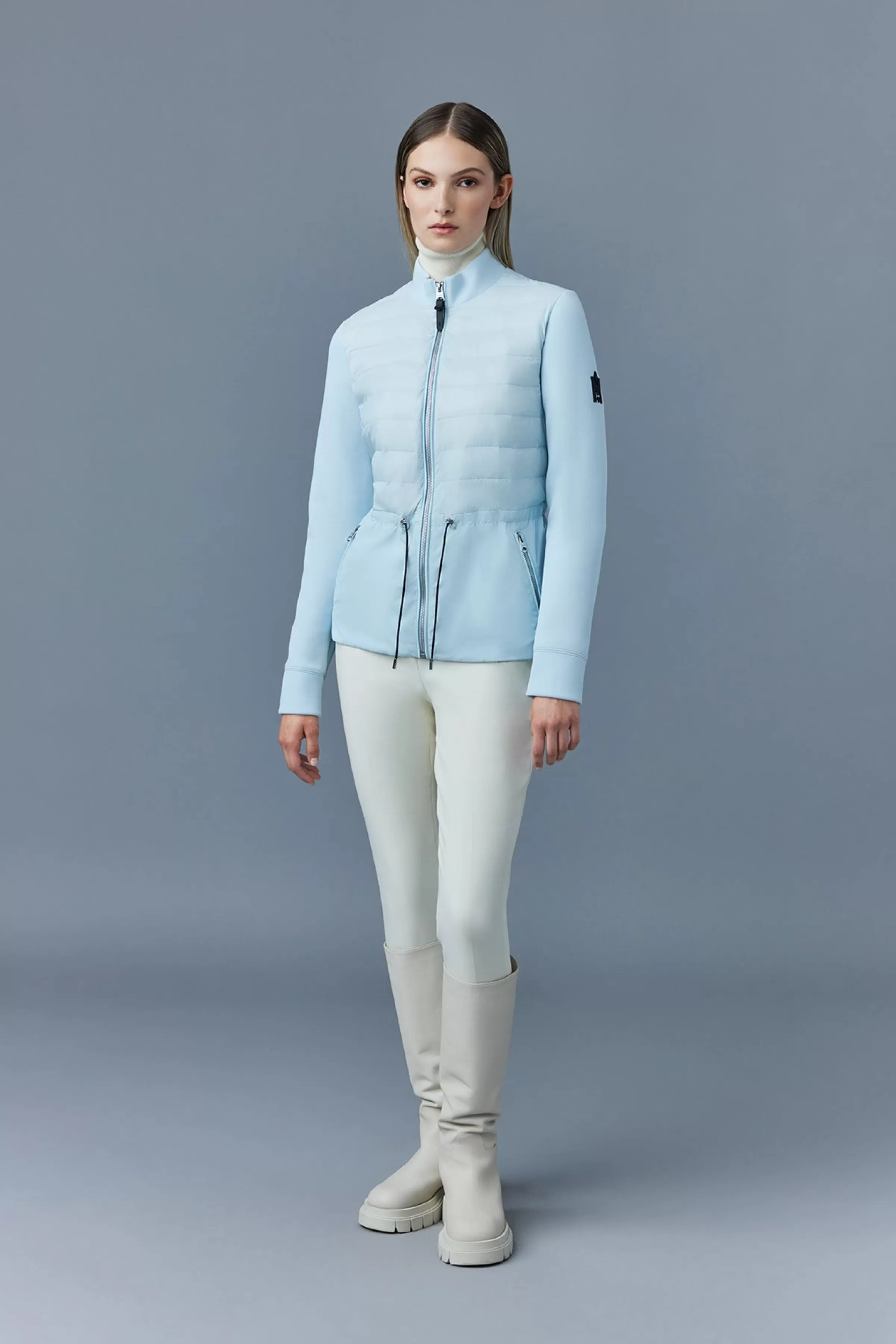Joyce, Hybrid Jacket With Peplum For Ladies | ® US | Mackage New
