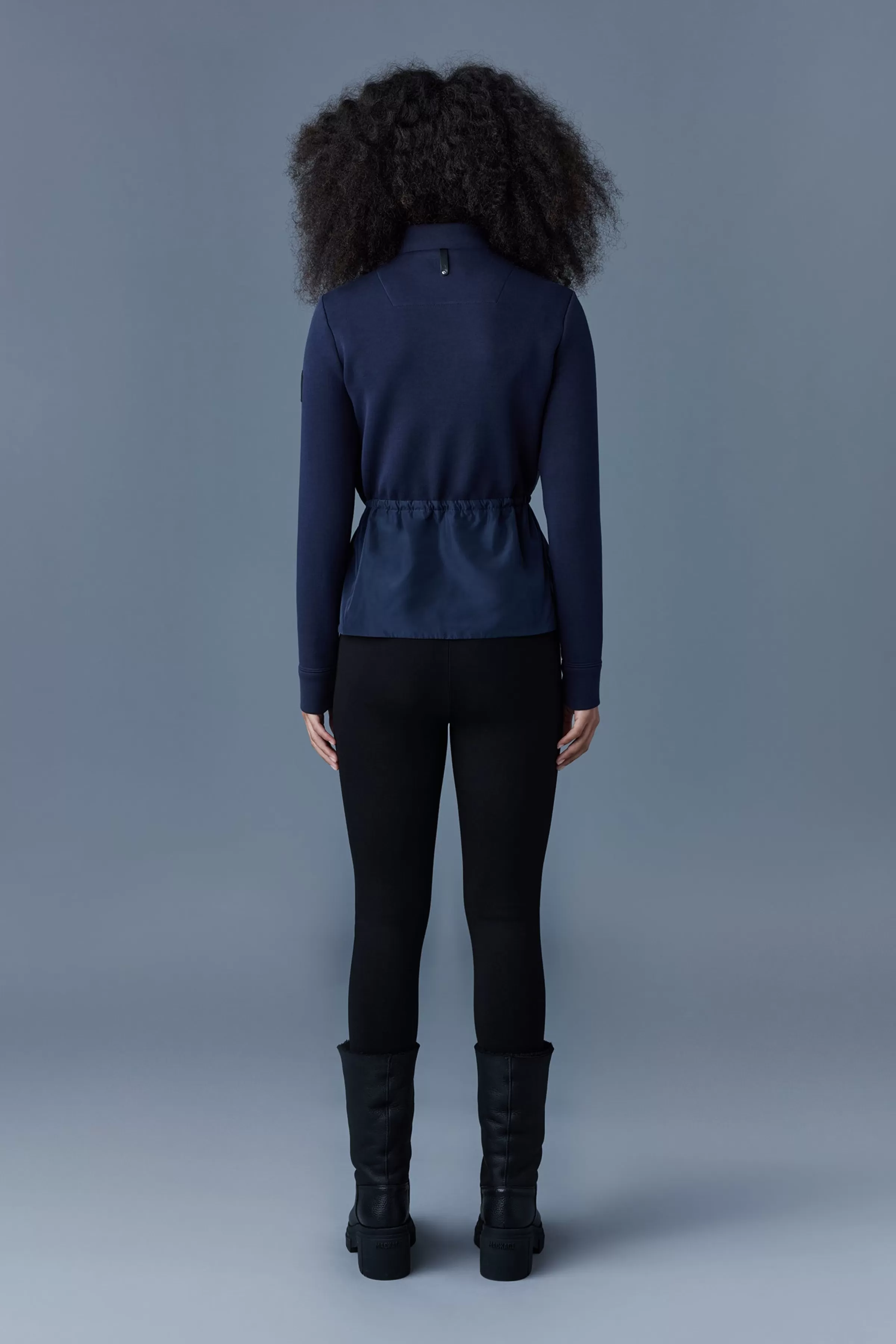 Joyce, Hybrid Jacket With Peplum For Ladies | ® US | Mackage New