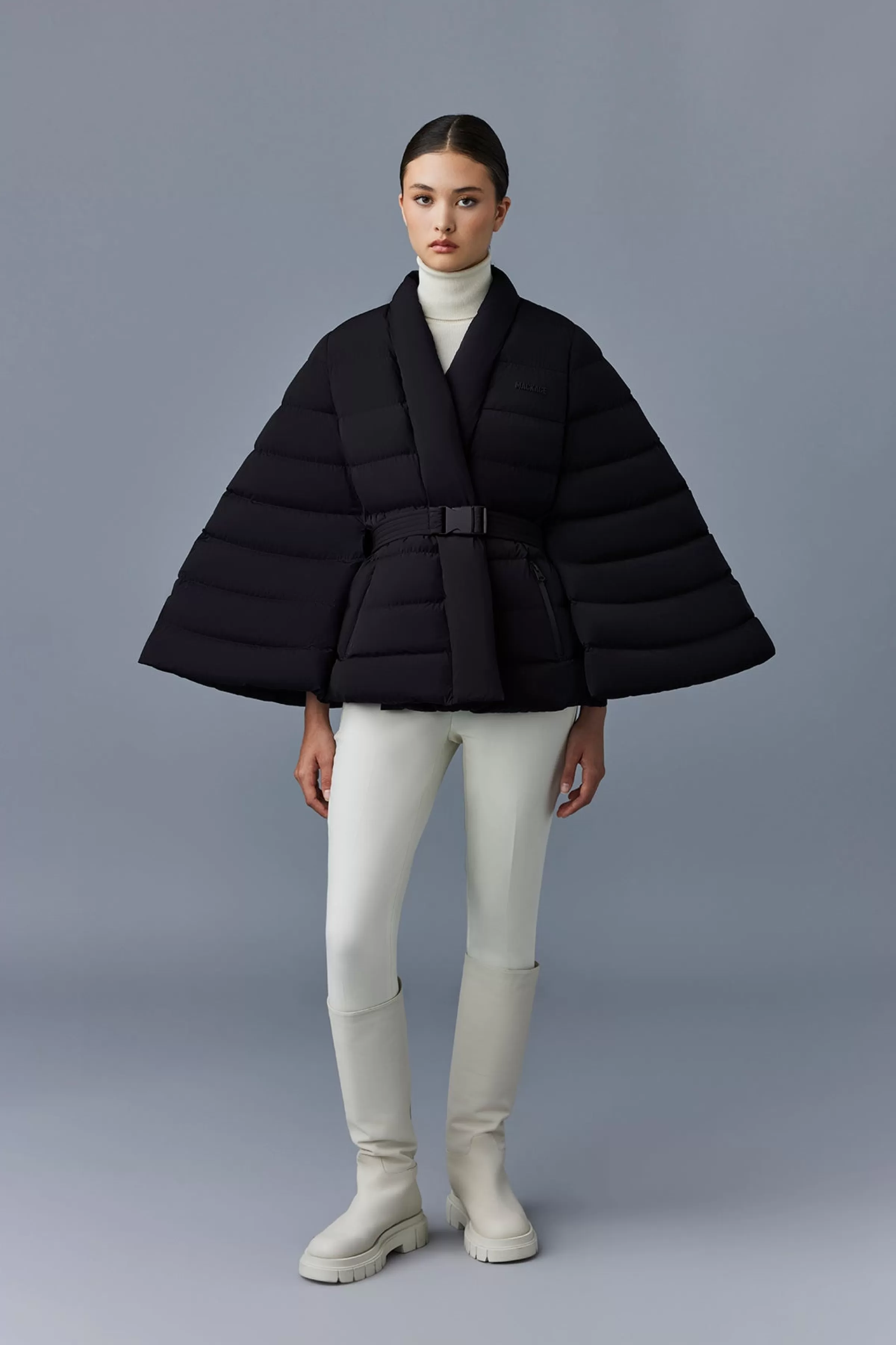 Julieta, Light Down Wrap Coat For Ladies | ® US | Mackage Cheap