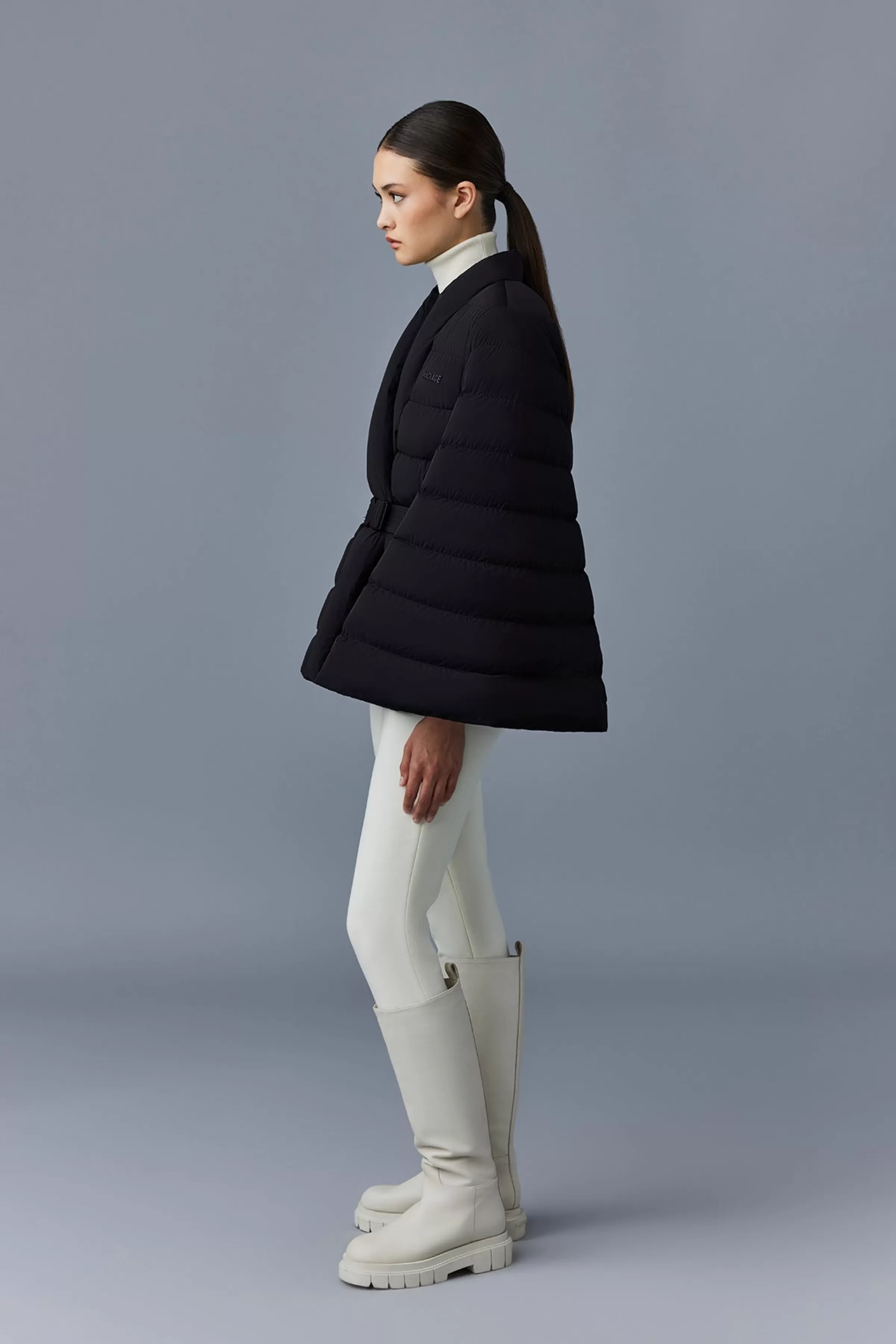 Julieta, Light Down Wrap Coat For Ladies | ® US | Mackage Cheap