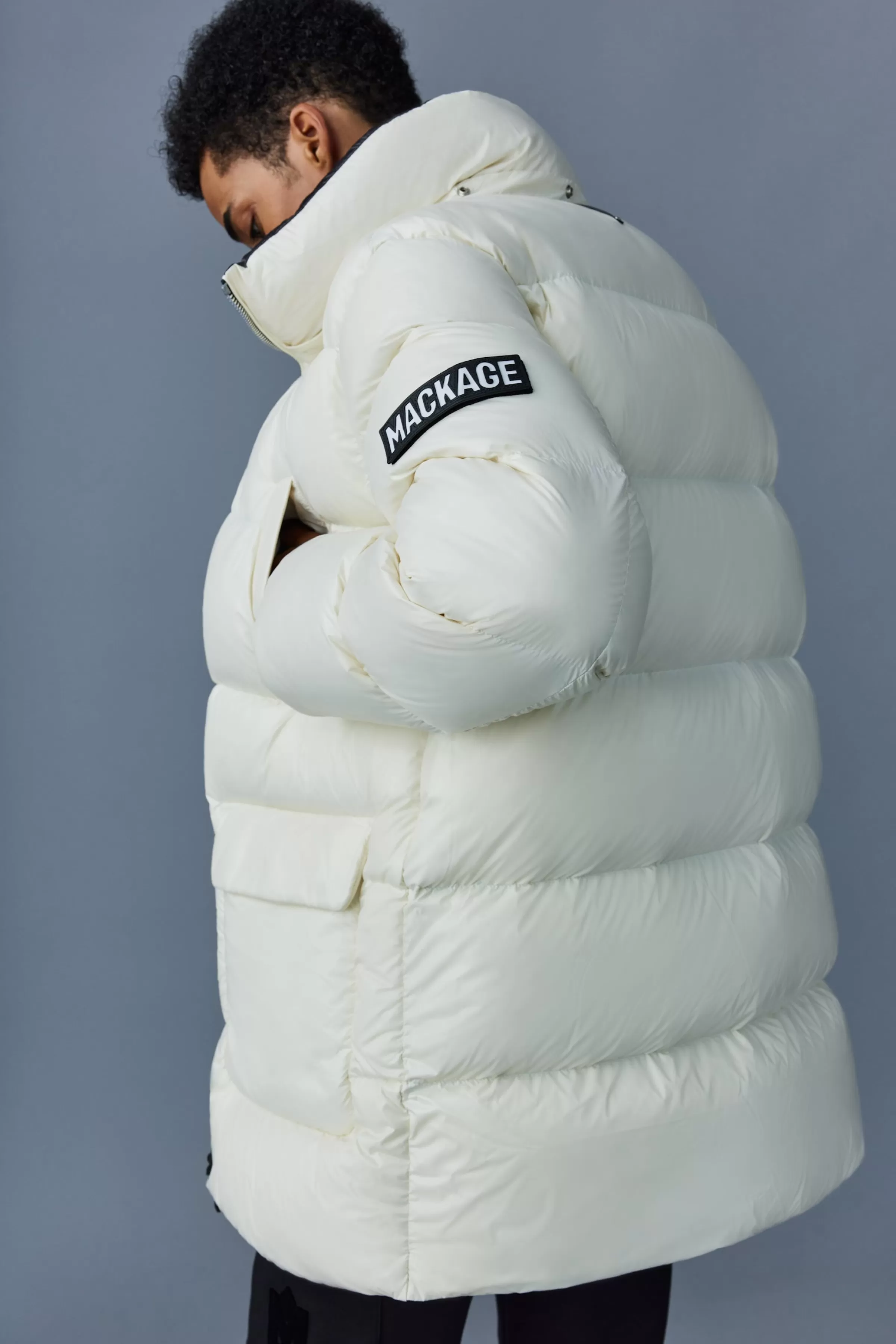 Kendrick, Lustrous Light Down Parka With Hood For Men | ® US | Mackage Sale