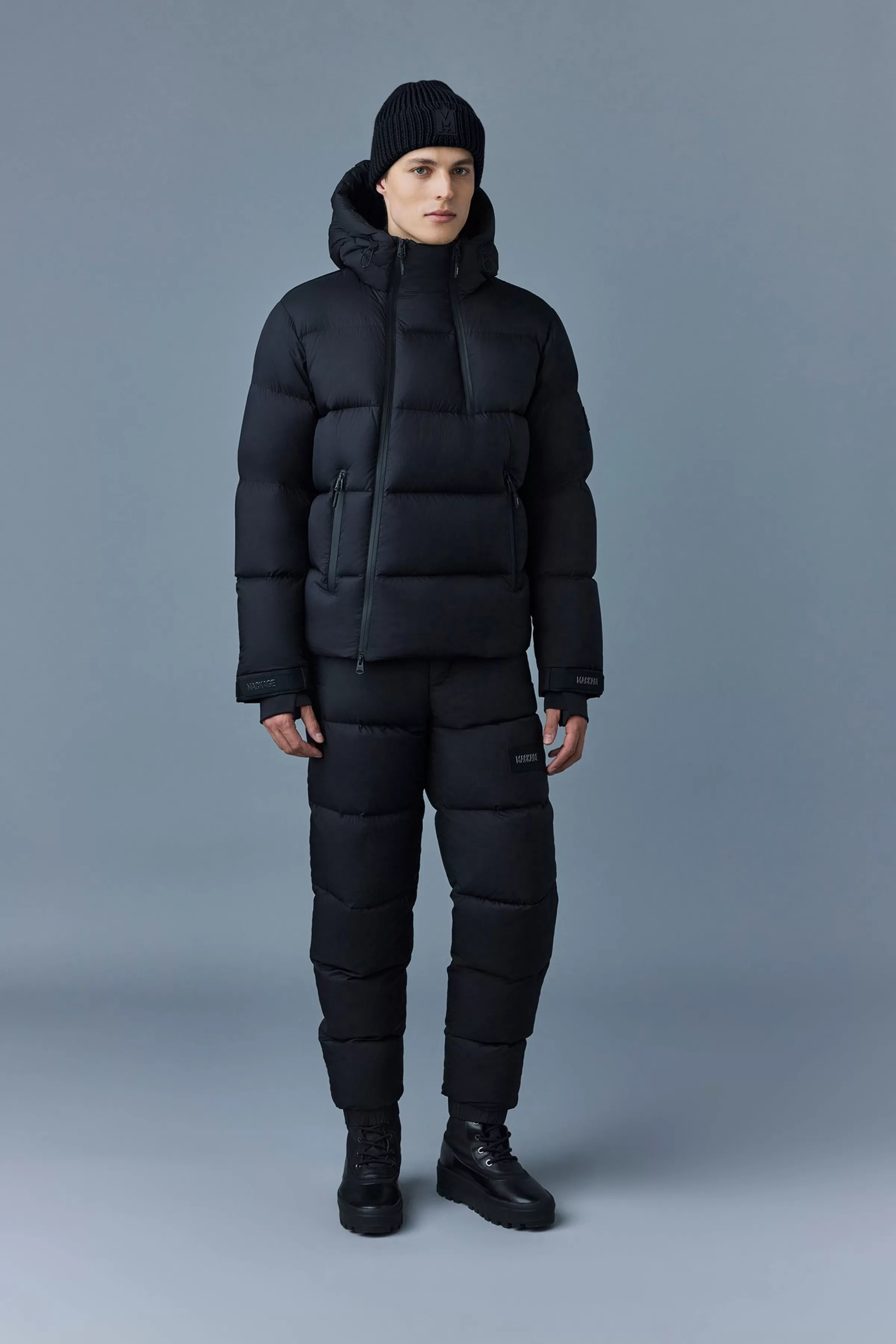 Kenji, Down Ski Jacket With Asymmetrical Zip Closure For Men | ® US | Mackage Cheap