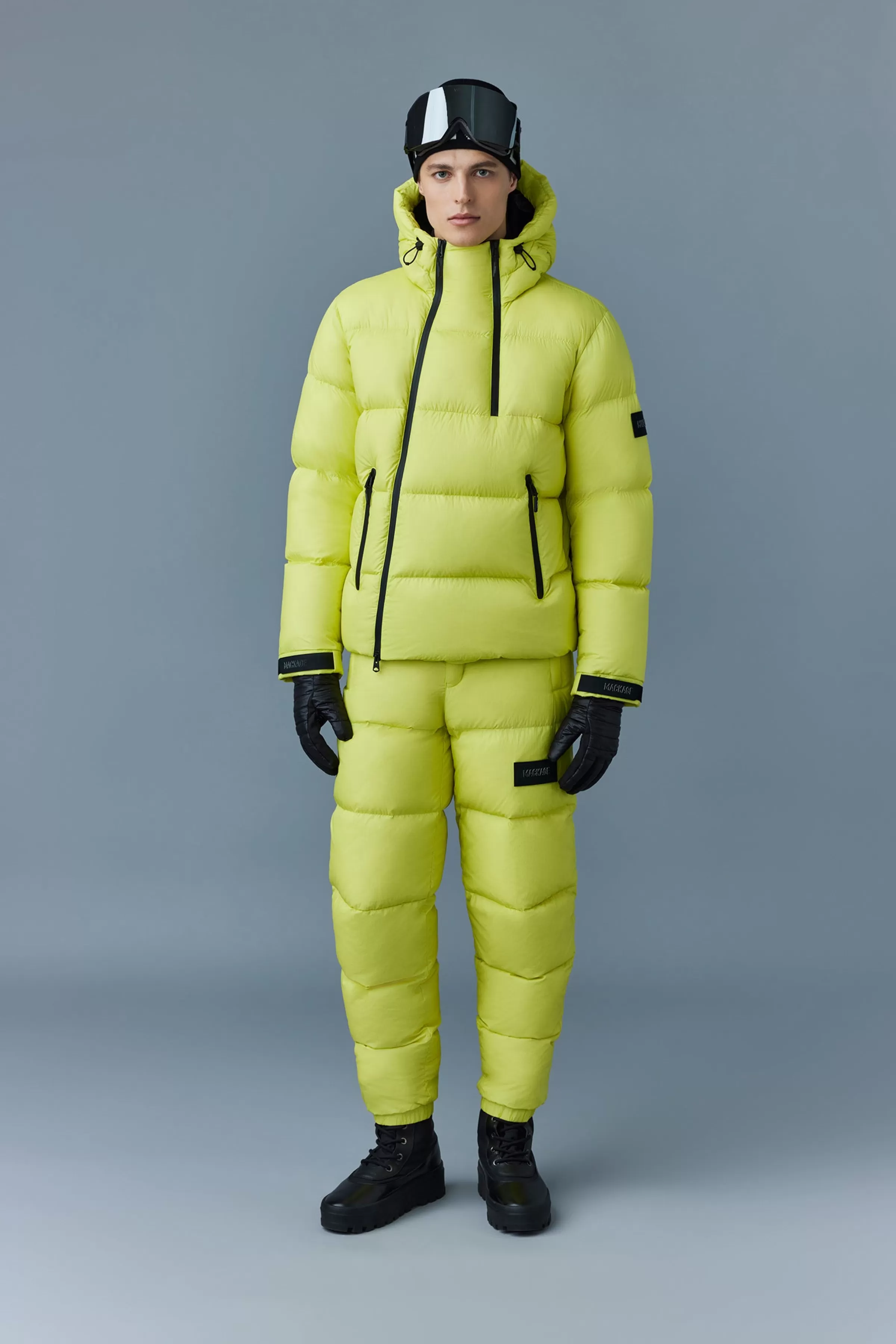 Kenji, Down Ski Jacket With Asymmetrical Zip Closure For Men | ® US | Mackage Cheap