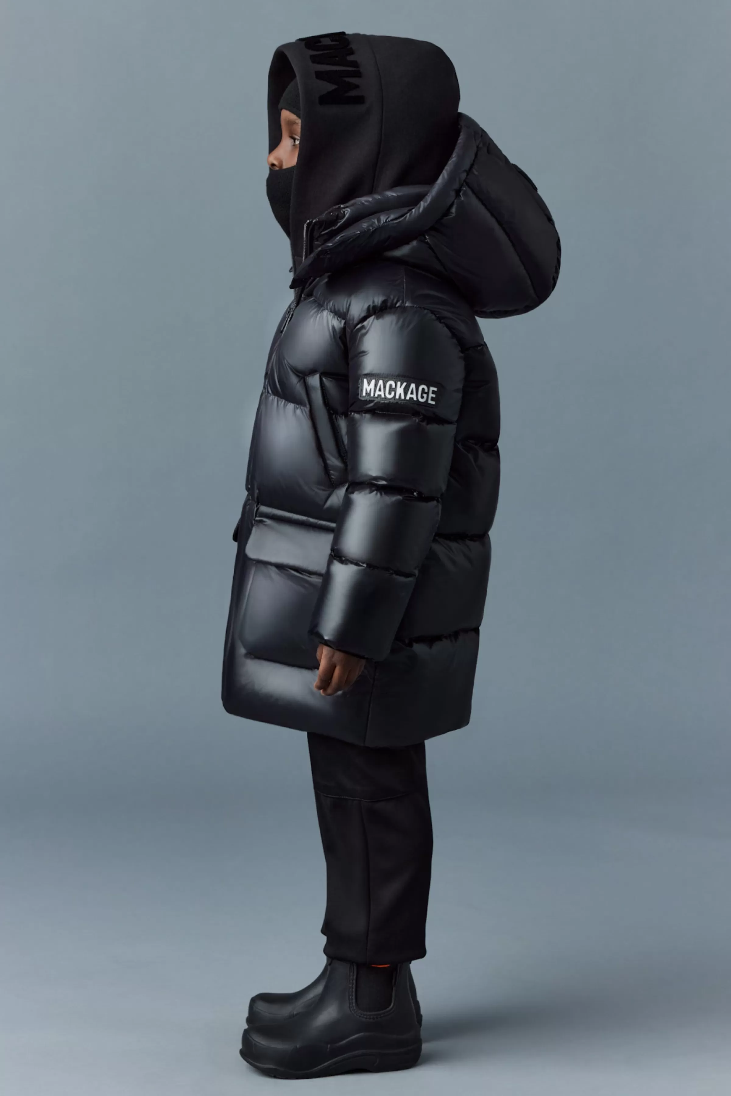 Kennie, Lustrous Light Down Parka With Hood For Kids (8-14 Years) | ® US | Mackage Store